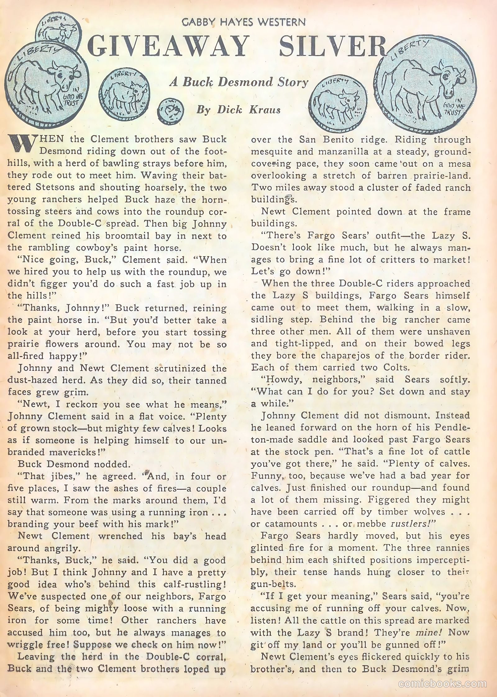 Gabby Hayes Western #28 (1951) — page 13 of 52