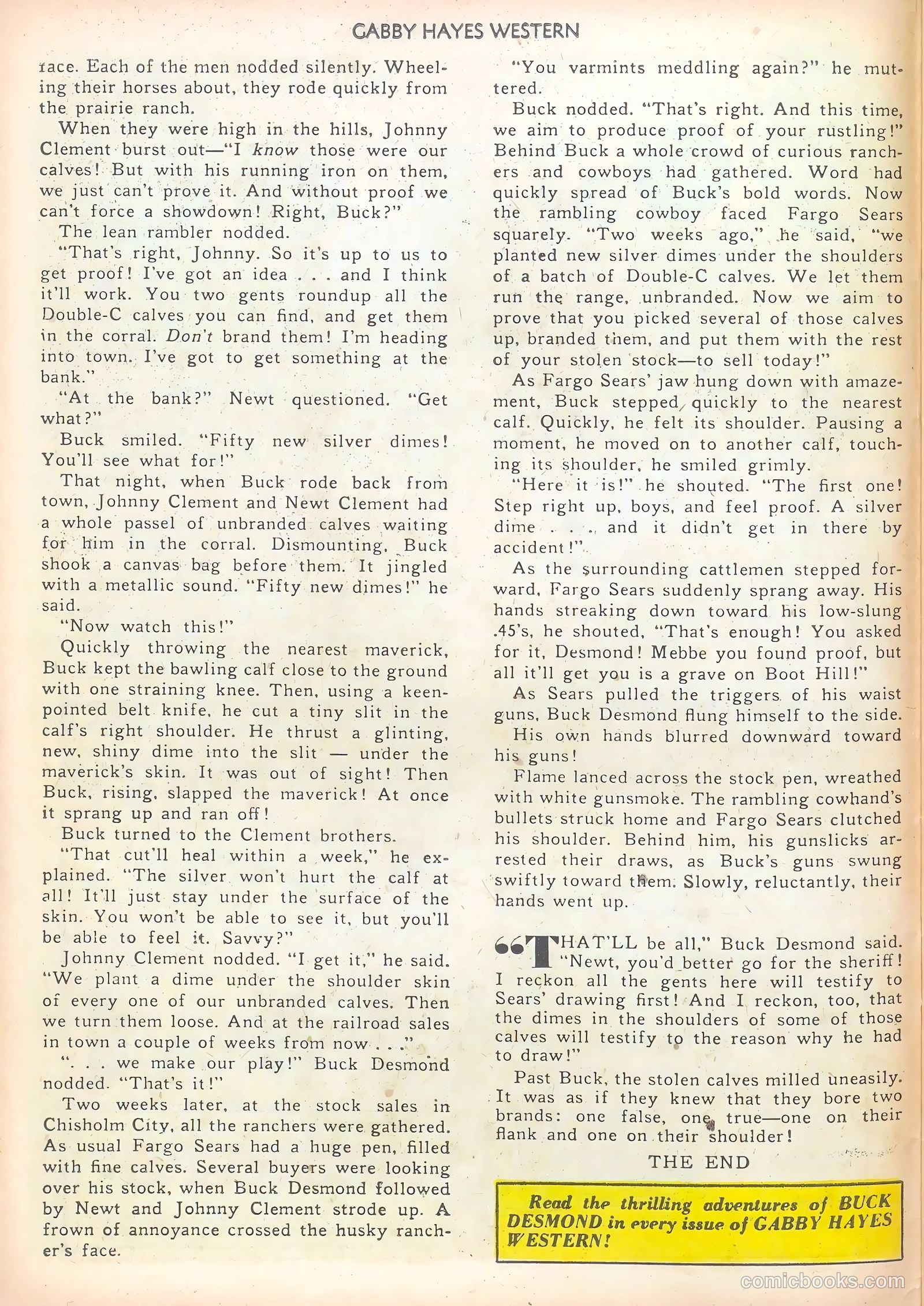 Gabby Hayes Western #28 (1951) — page 14 of 52