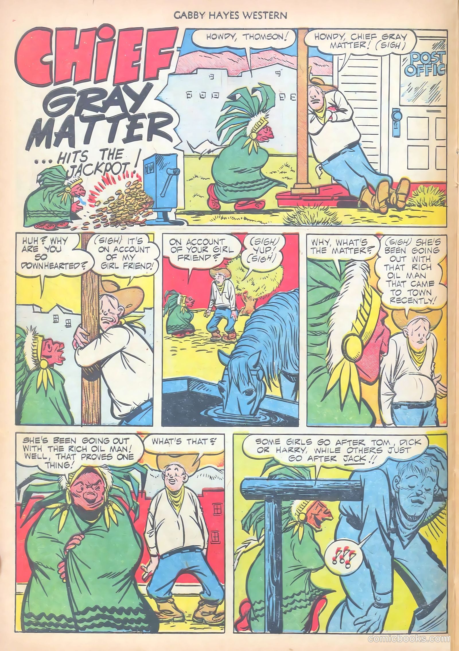Gabby Hayes Western #28 (1951) — page 20 of 52