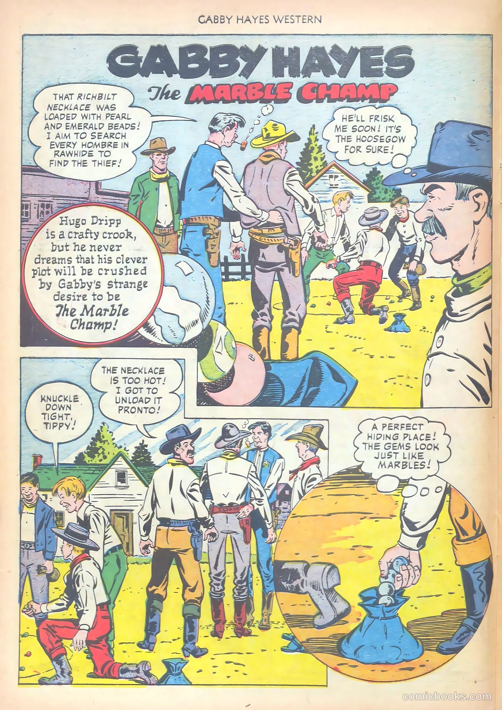 Gabby Hayes Western #28 (1951) — page 22 of 52