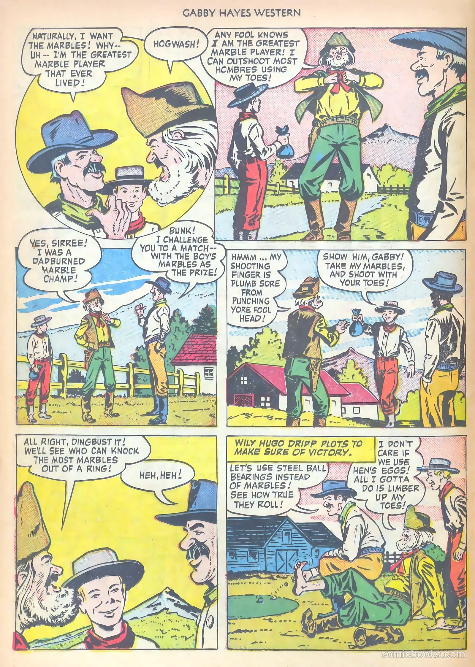 Gabby Hayes Western #28 (1951) — page 24 of 52