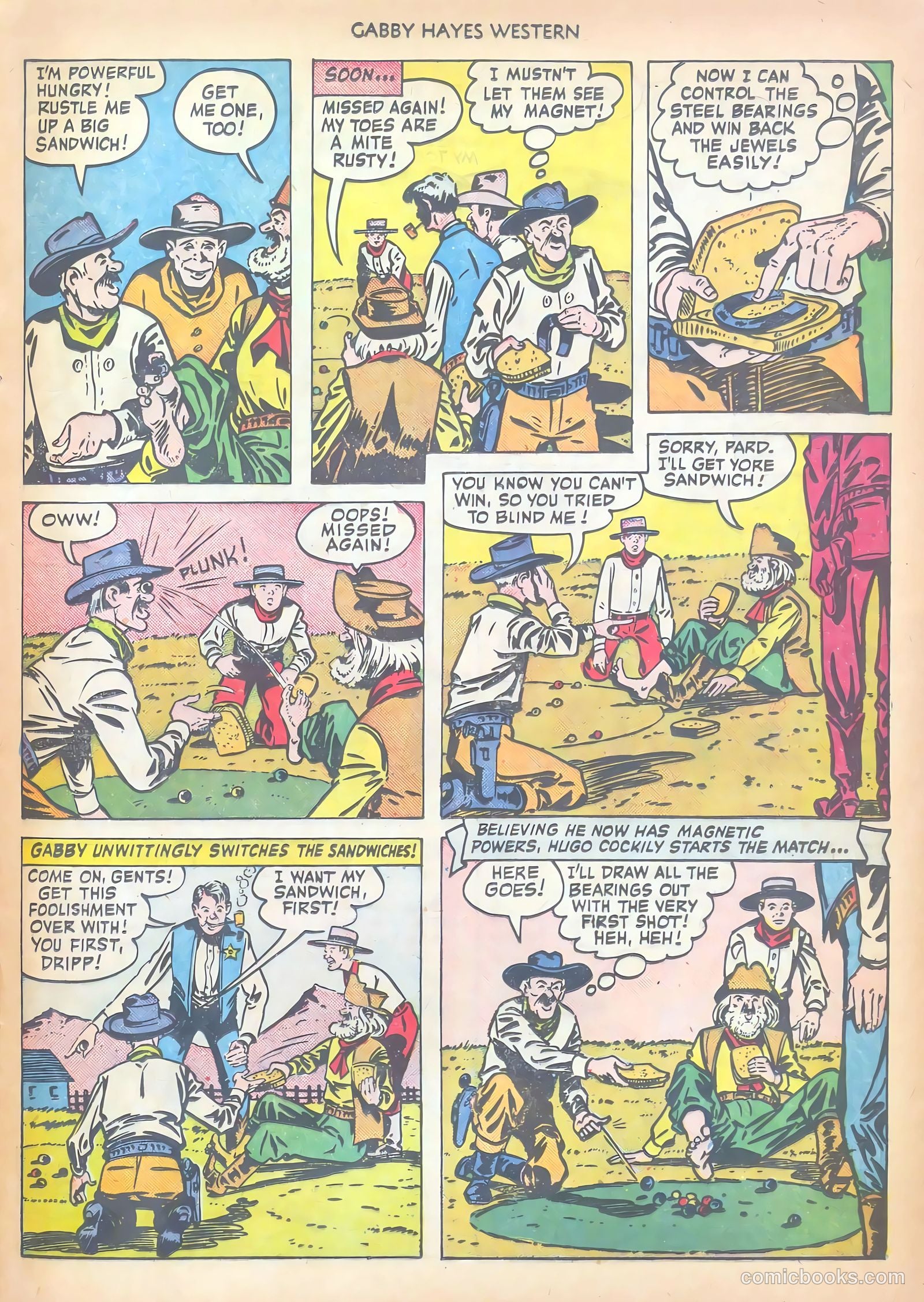 Gabby Hayes Western #28 (1951) — page 25 of 52