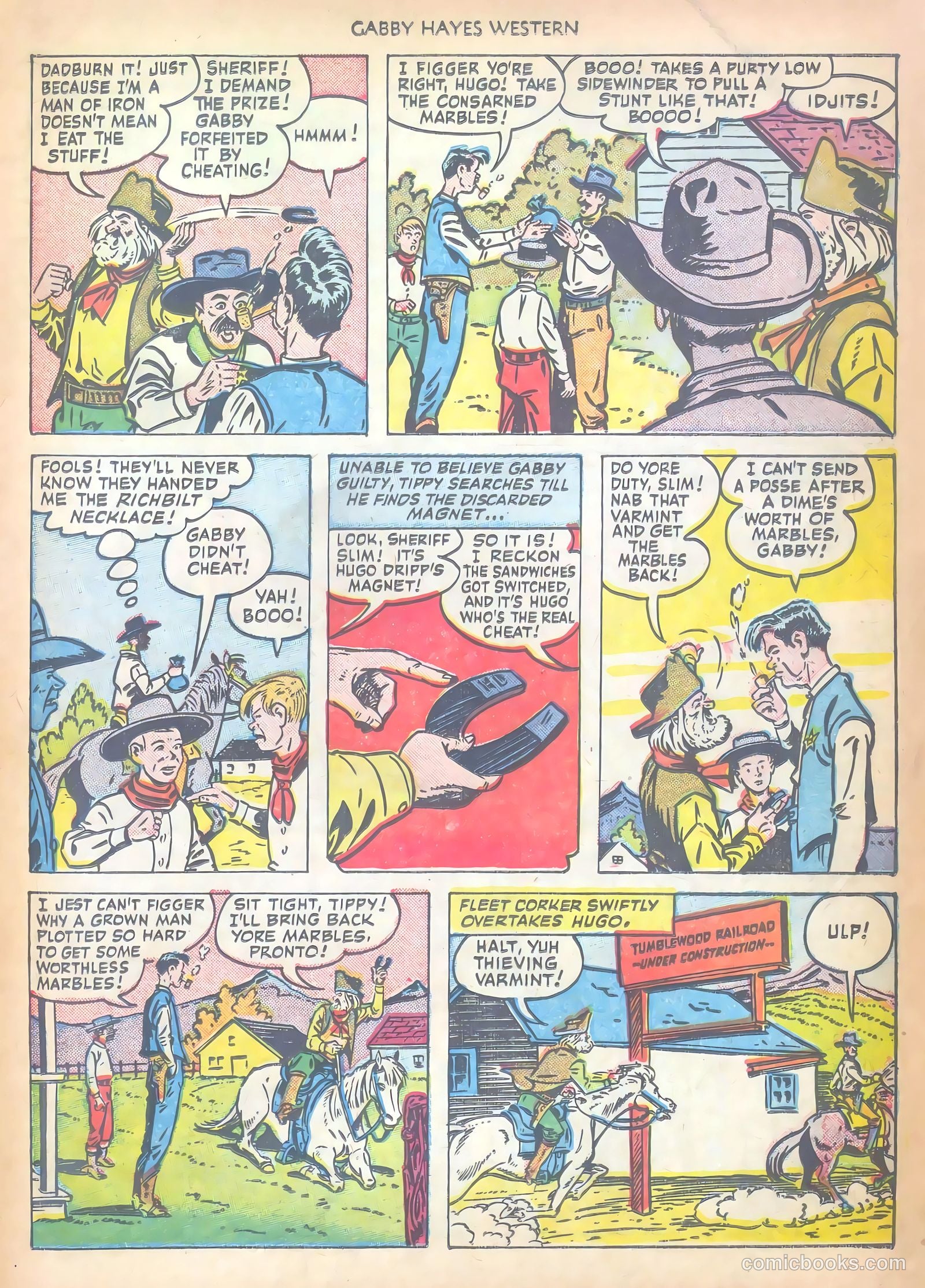 Gabby Hayes Western #28 (1951) — page 27 of 52