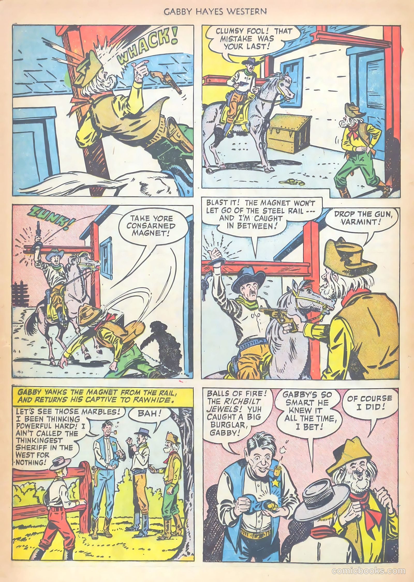 Gabby Hayes Western #28 (1951) — page 28 of 52