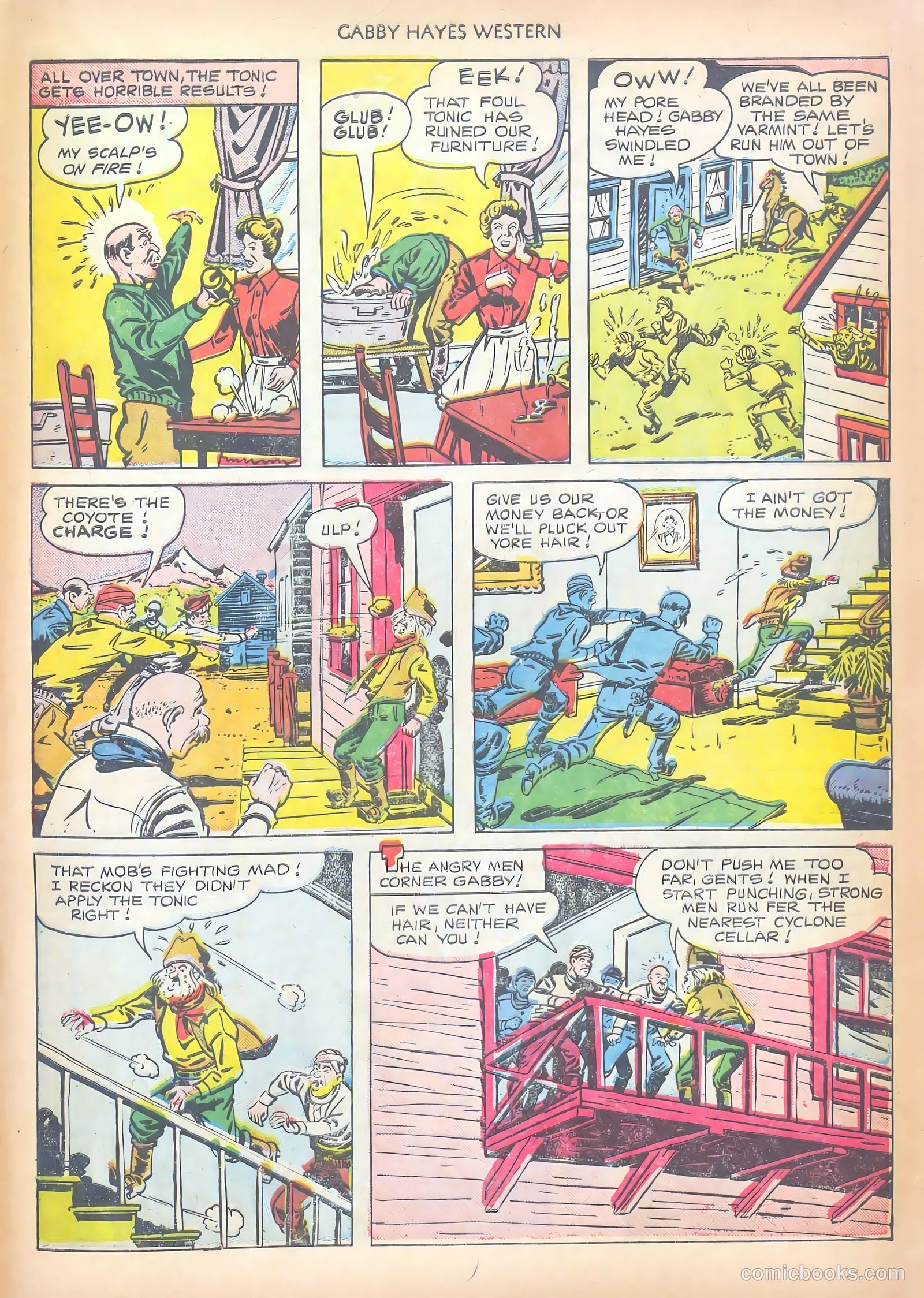 Gabby Hayes Western #28 (1951) — page 33 of 52