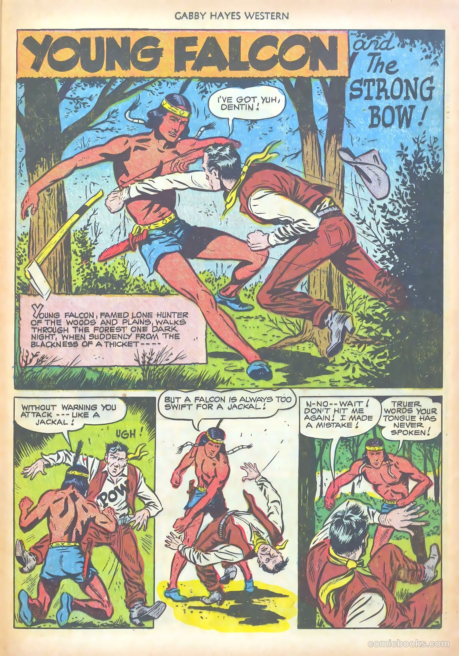 Gabby Hayes Western #28 (1951) — page 37 of 52