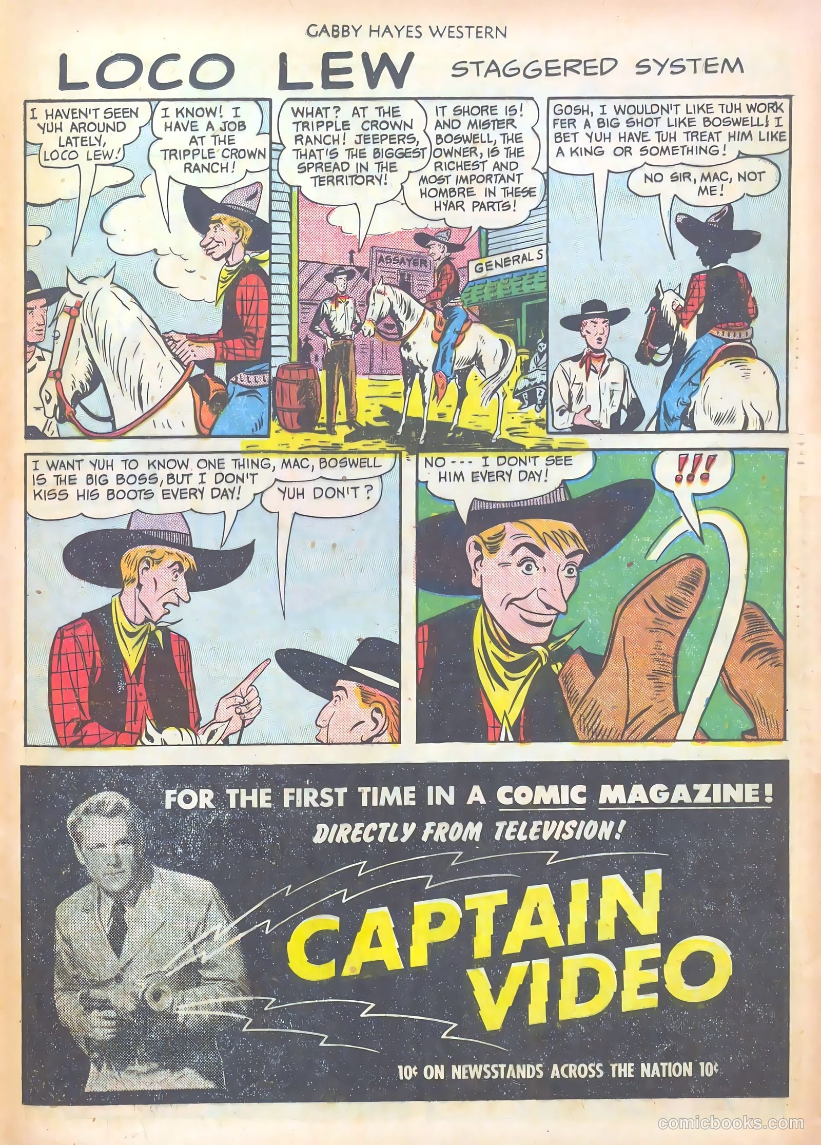 Gabby Hayes Western #28 (1951) — page 41 of 52