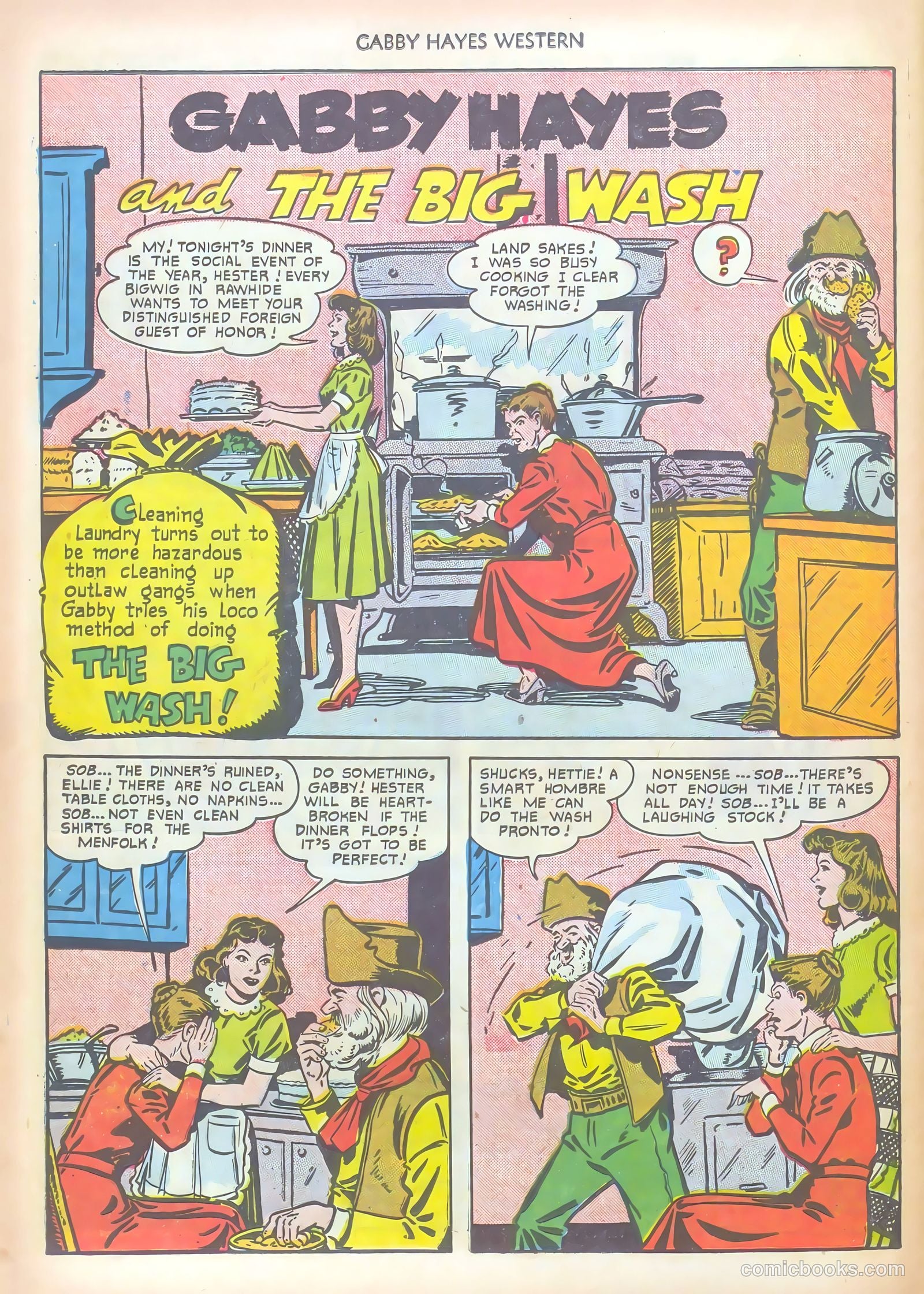 Gabby Hayes Western #28 (1951) — page 42 of 52