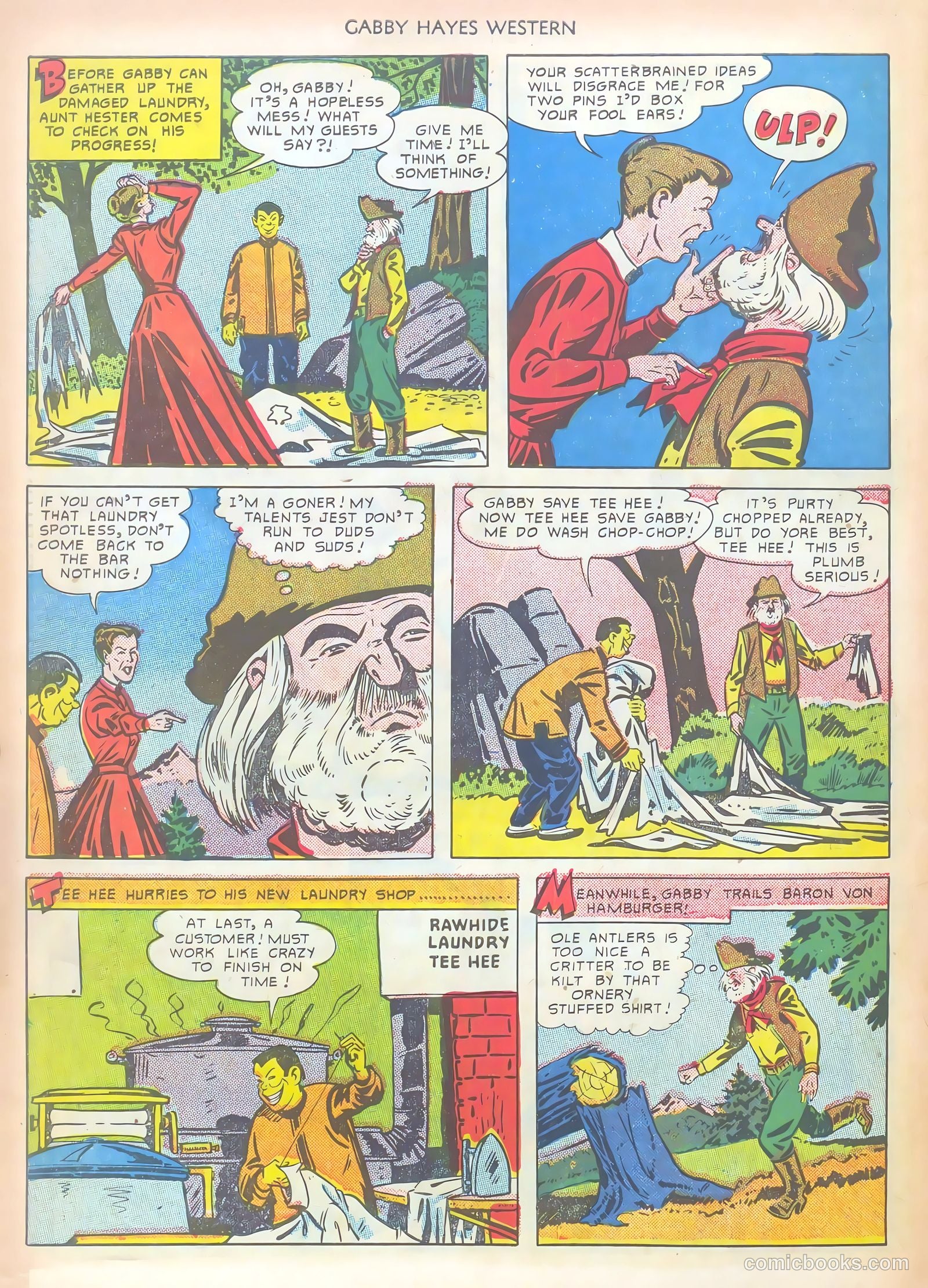 Gabby Hayes Western #28 (1951) — page 46 of 52