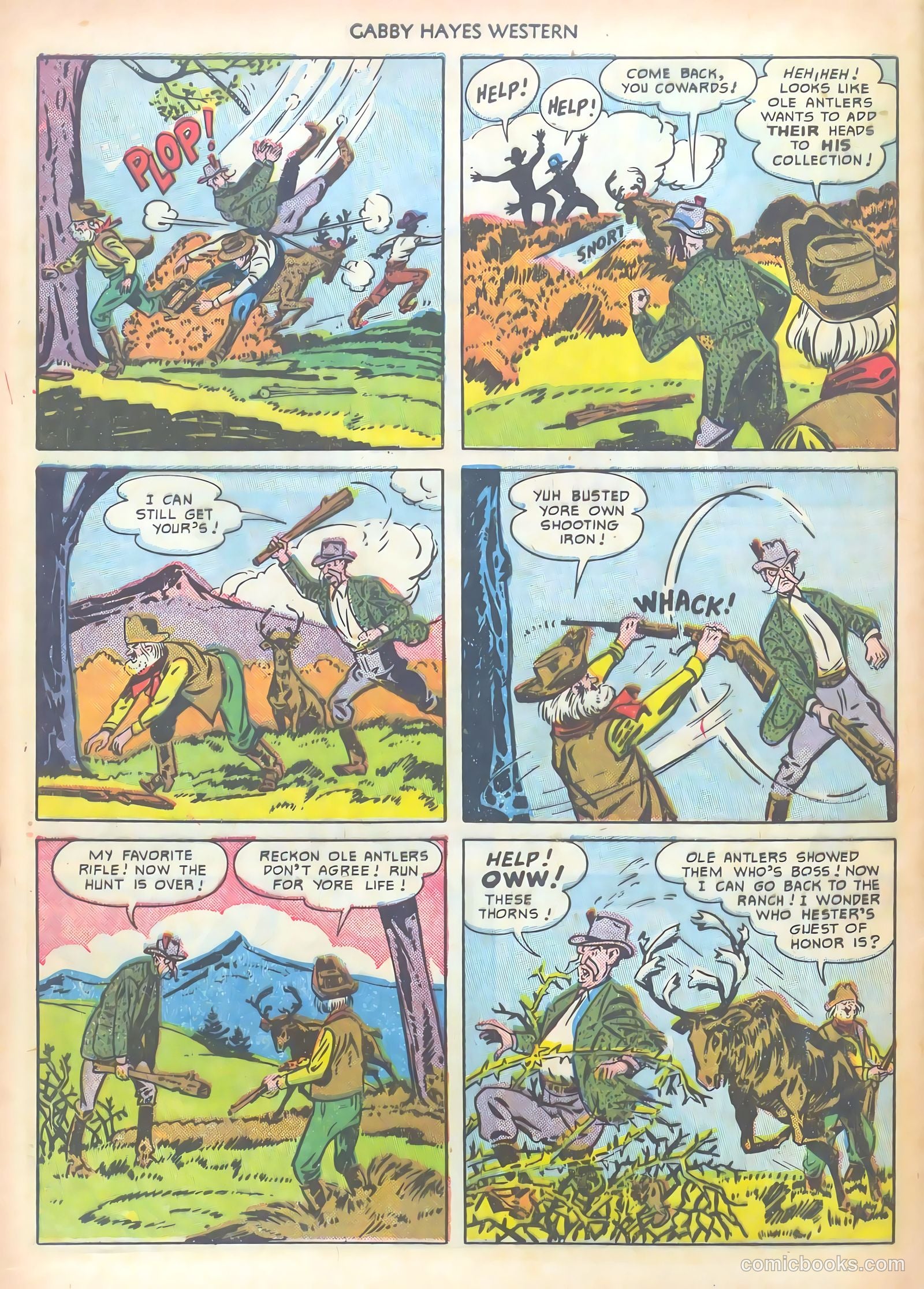 Gabby Hayes Western #28 (1951) — page 48 of 52