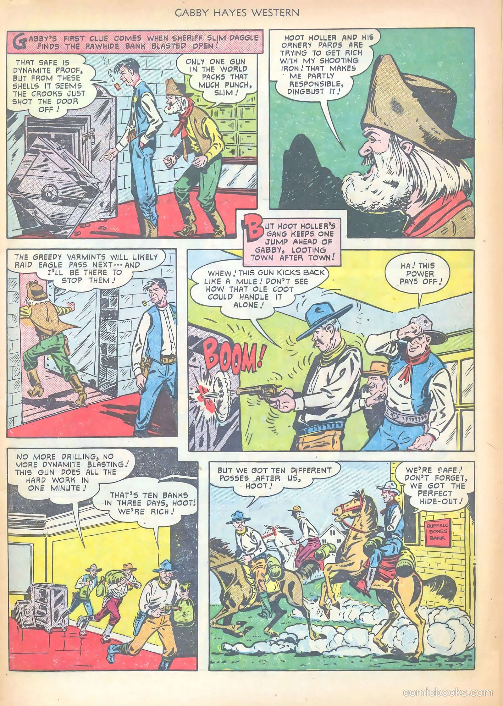 Gabby Hayes Western #29 (1951) — page 5 of 52