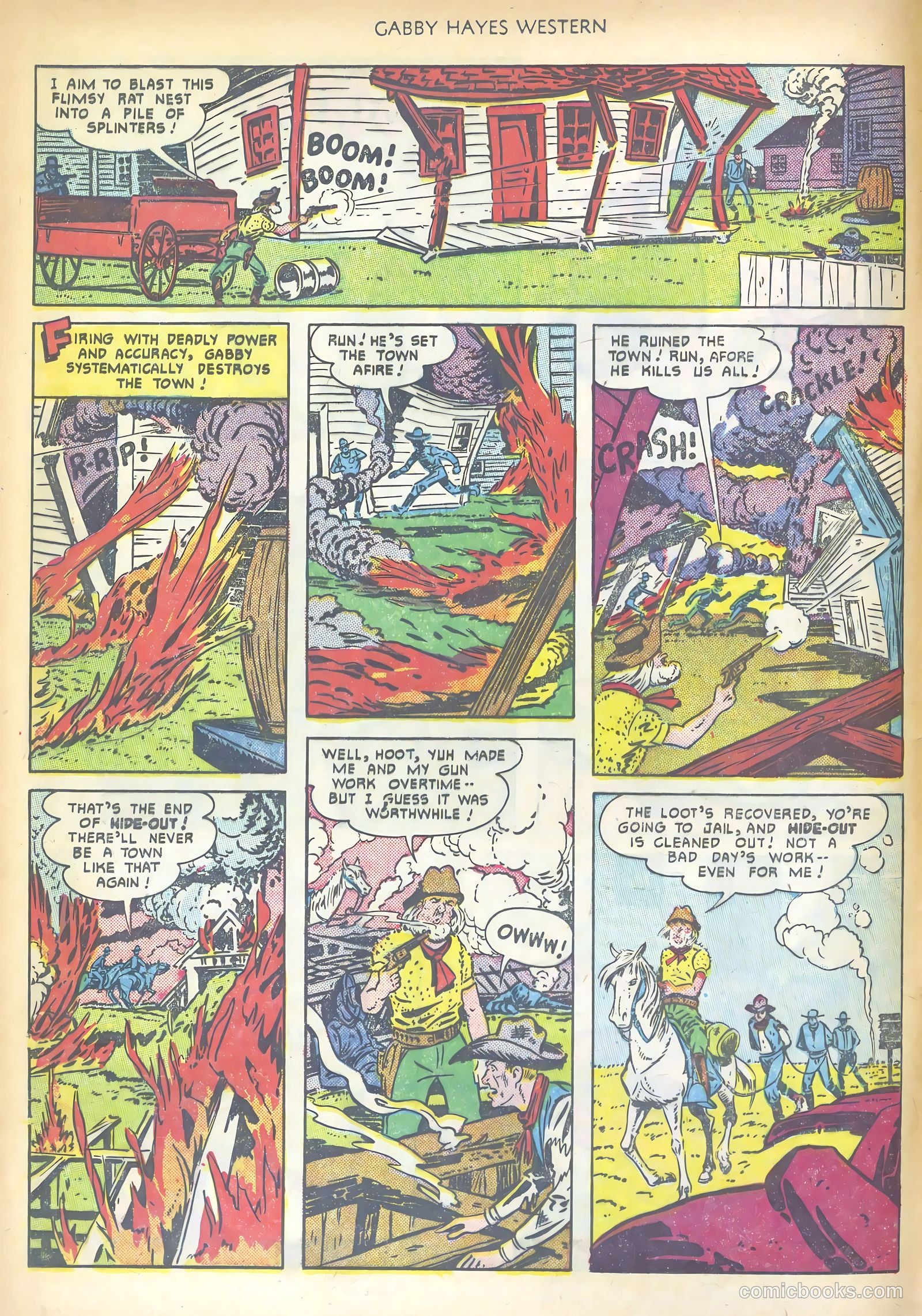 Gabby Hayes Western #29 (1951) — page 12 of 52