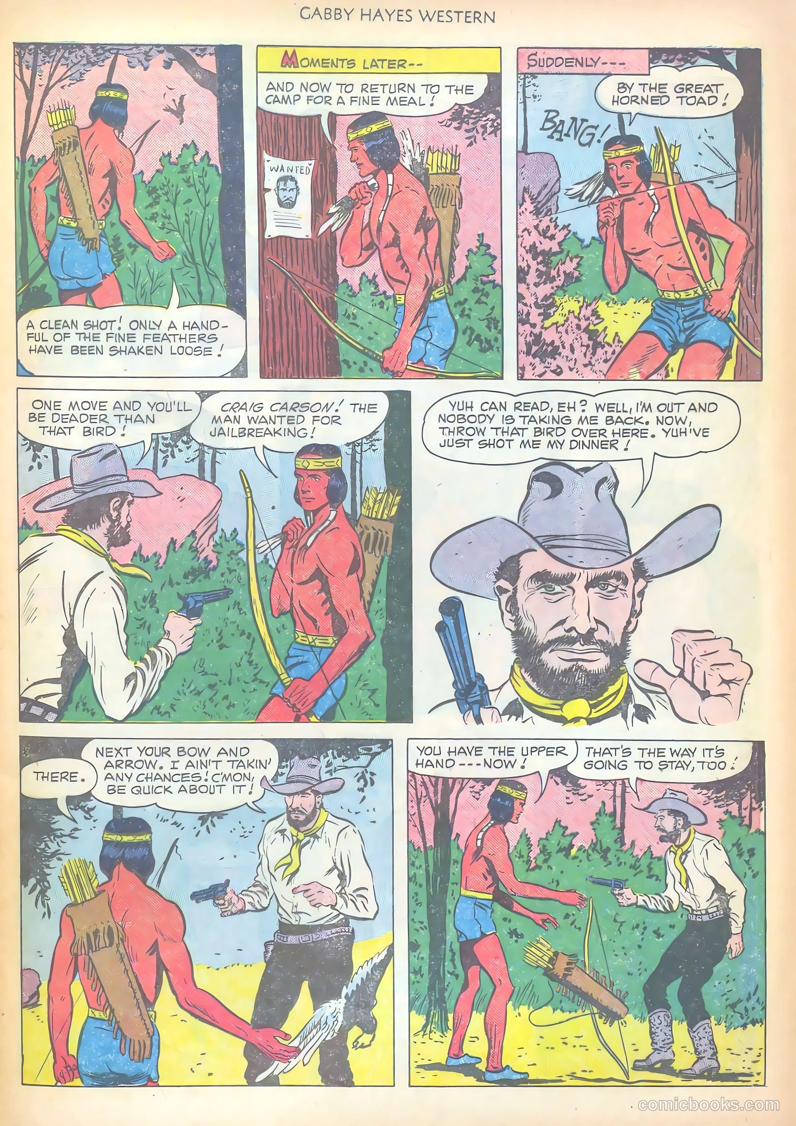 Gabby Hayes Western #29 (1951) — page 17 of 52