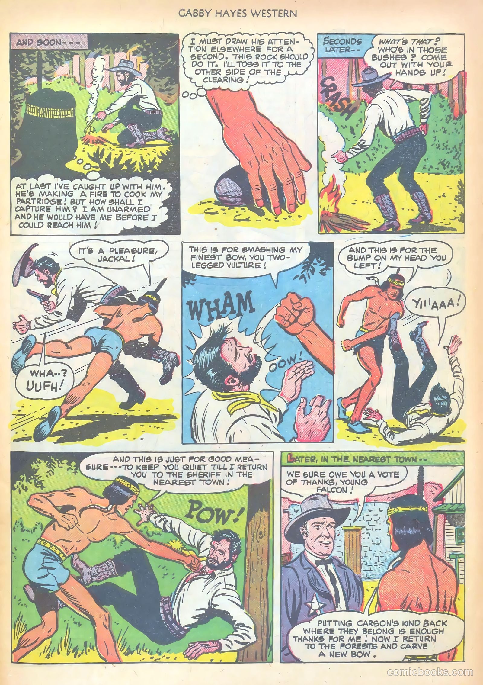 Gabby Hayes Western #29 (1951) — page 19 of 52
