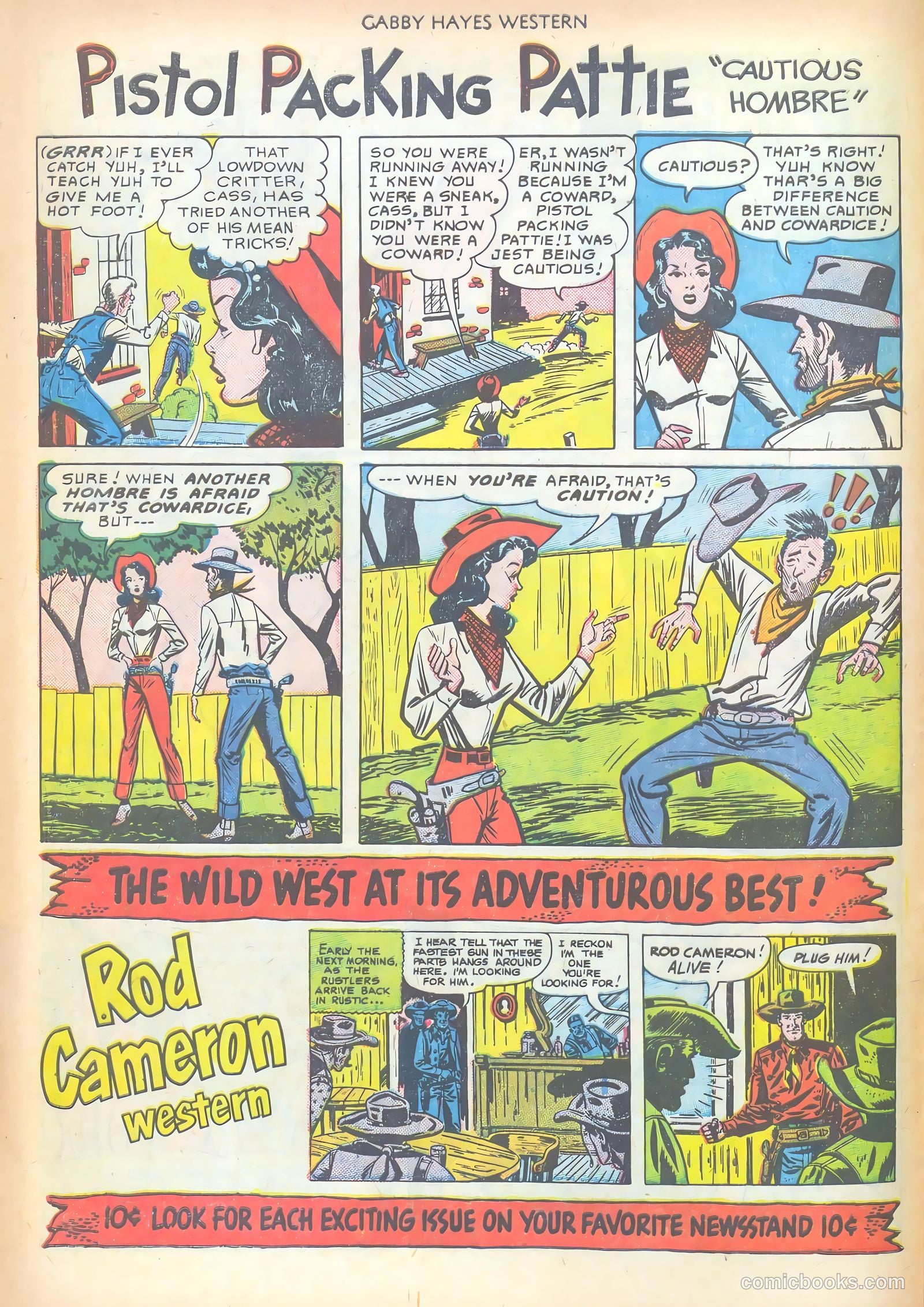 Gabby Hayes Western #29 (1951) — page 20 of 52