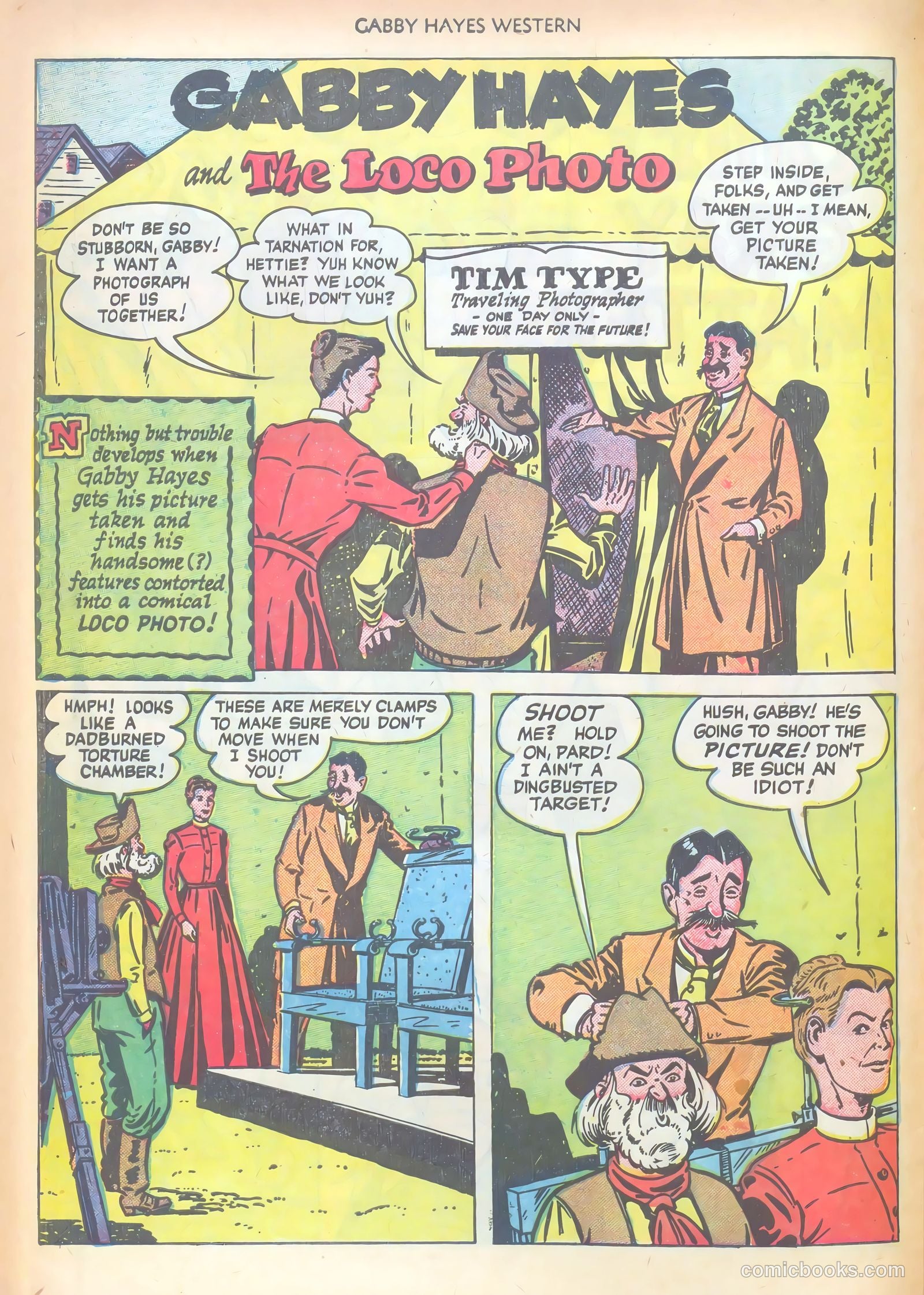 Gabby Hayes Western #29 (1951) — page 22 of 52