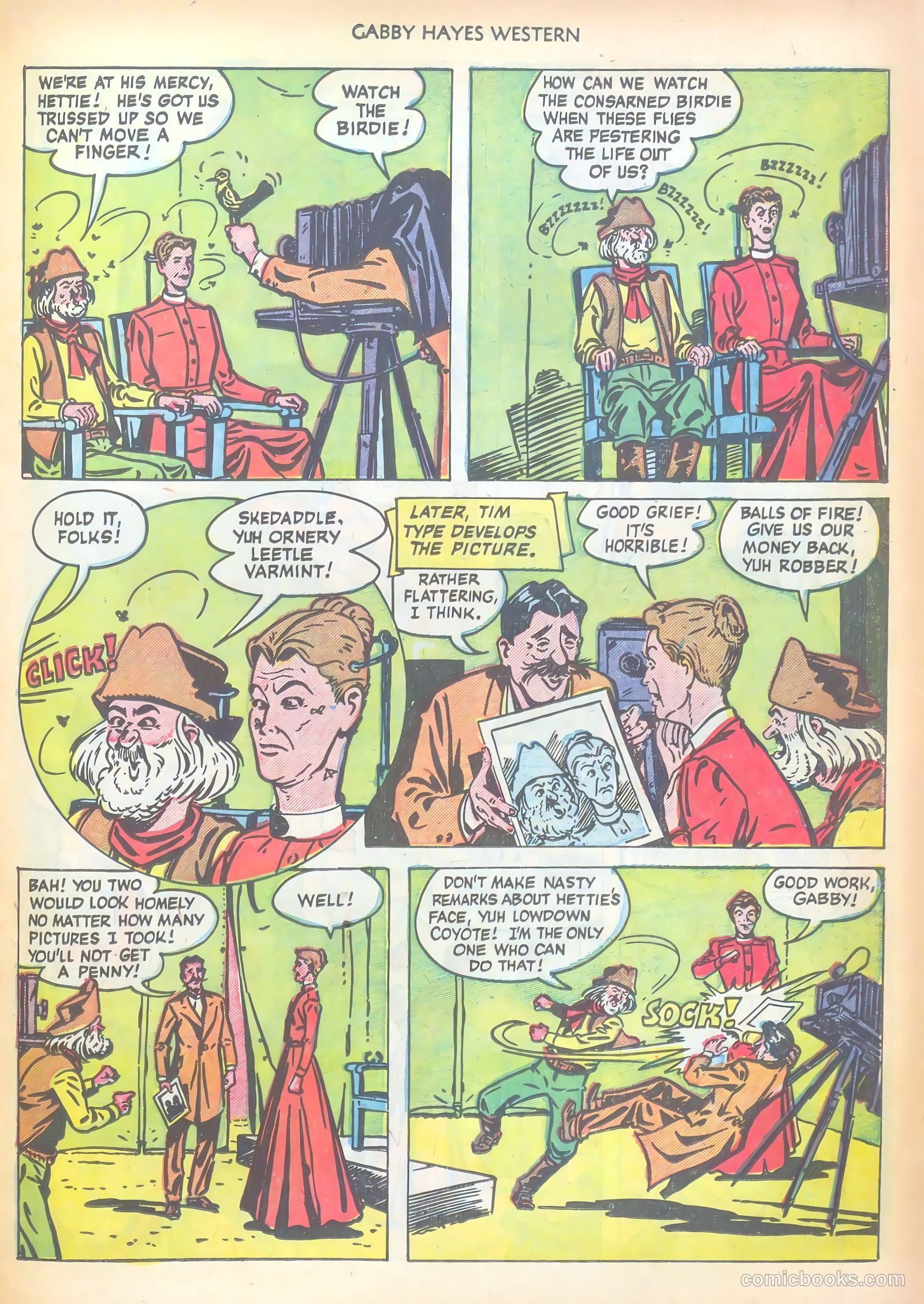 Gabby Hayes Western #29 (1951) — page 23 of 52