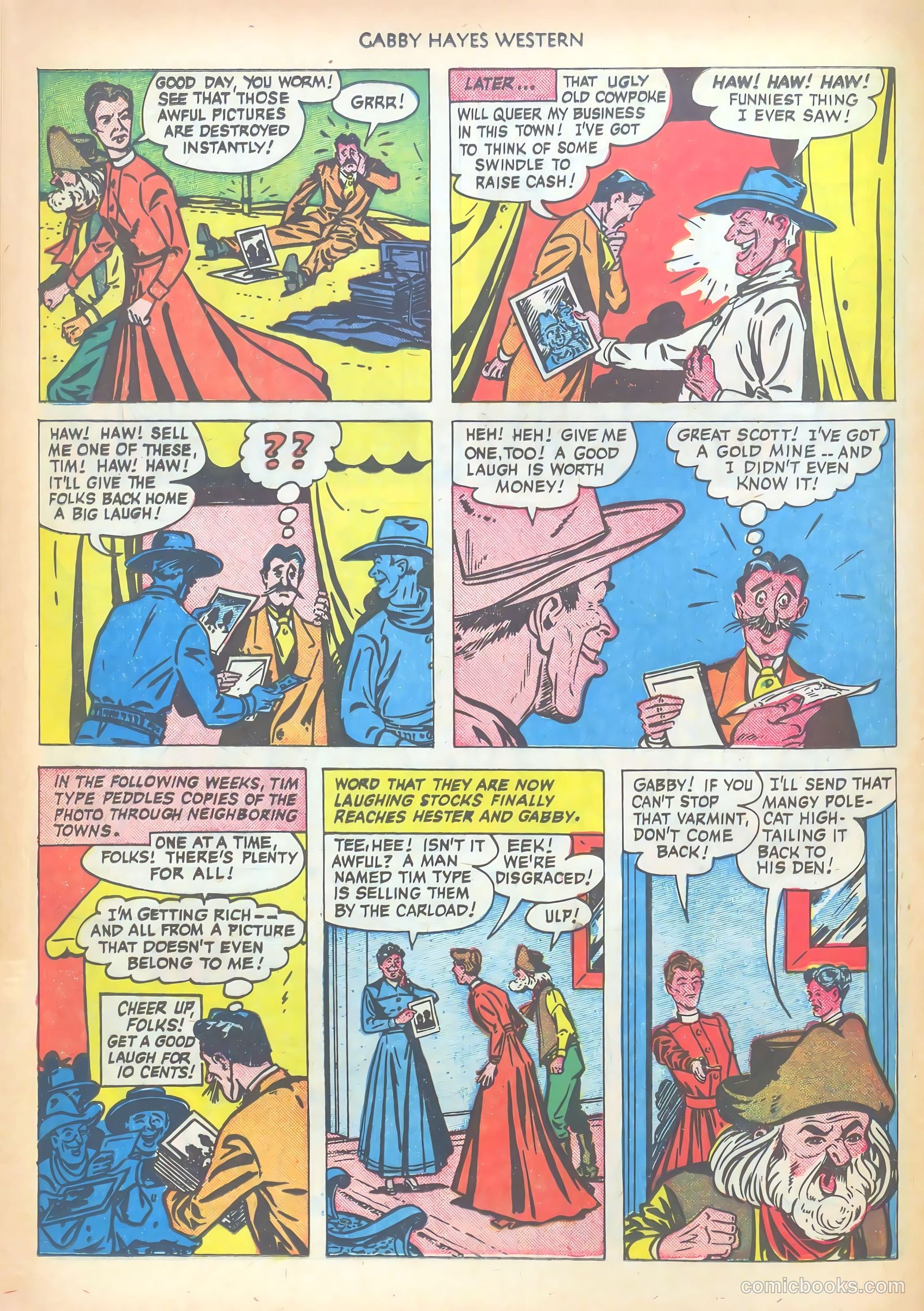 Gabby Hayes Western #29 (1951) — page 24 of 52