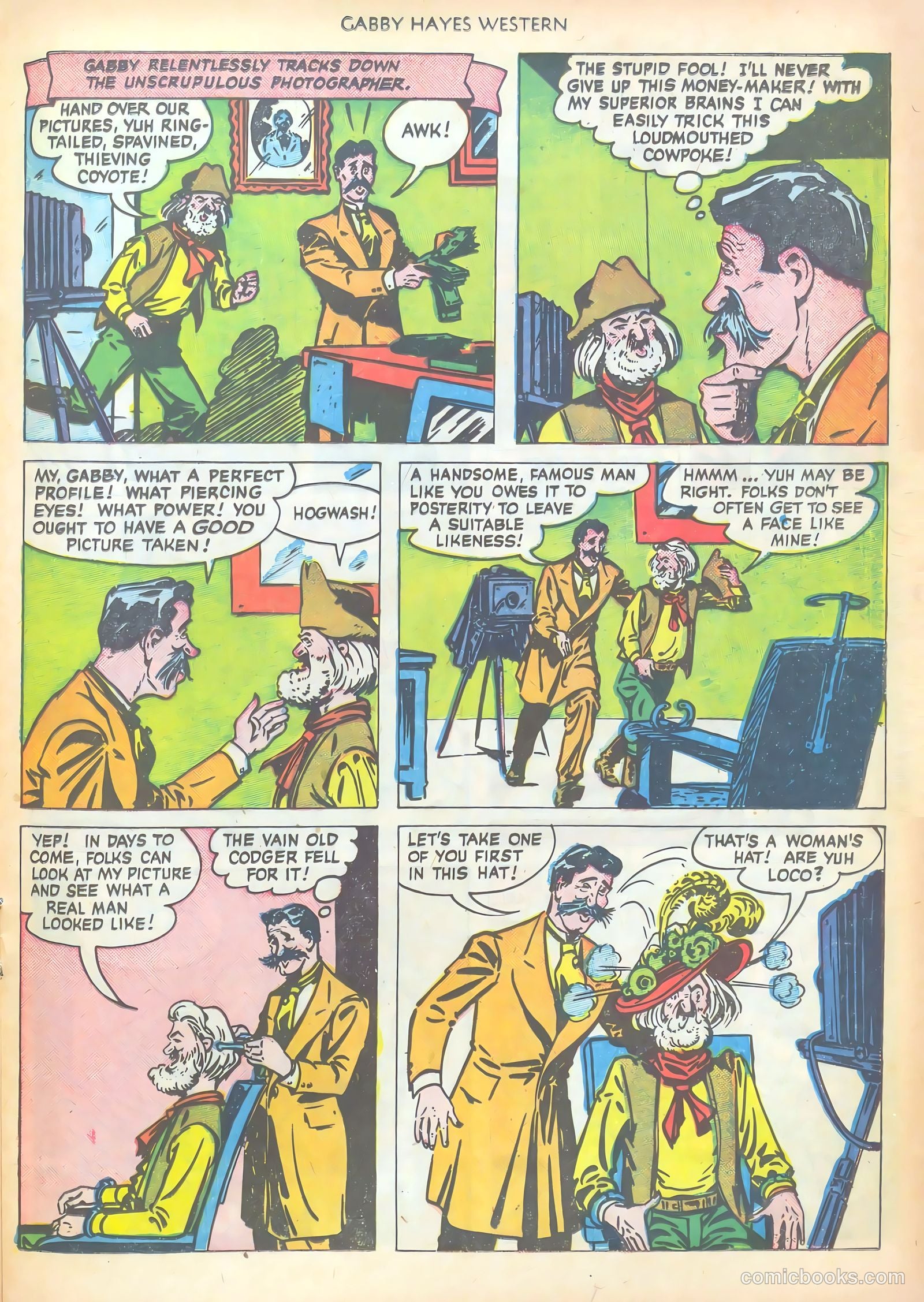 Gabby Hayes Western #29 (1951) — page 25 of 52
