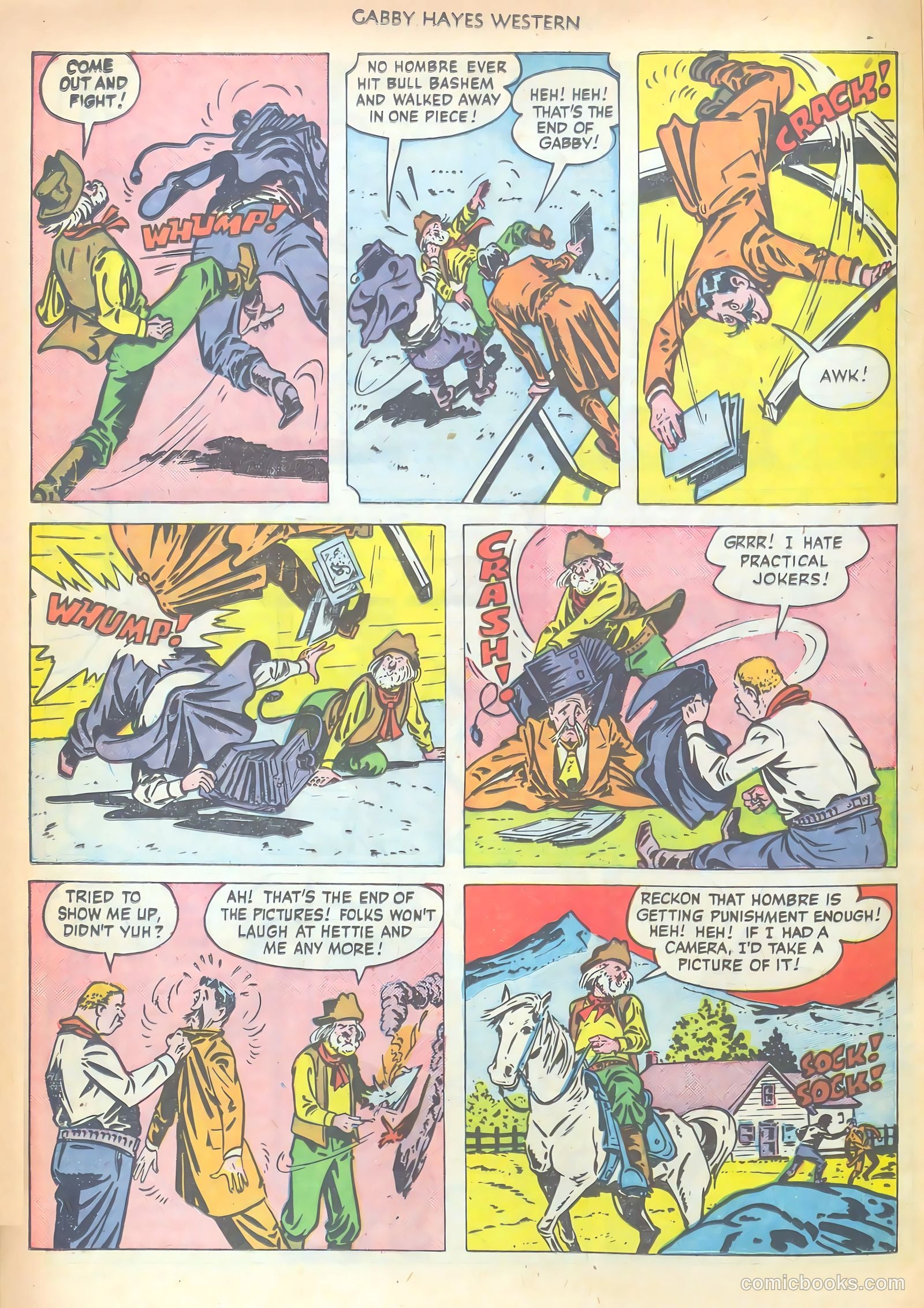 Gabby Hayes Western #29 (1951) — page 28 of 52