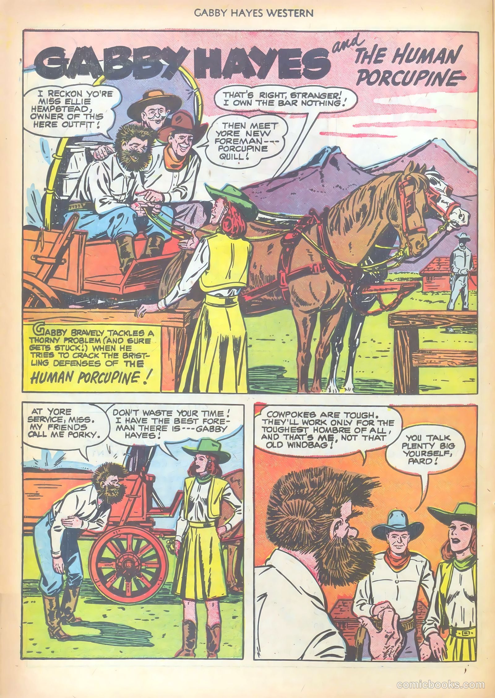 Gabby Hayes Western #29 (1951) — page 30 of 52