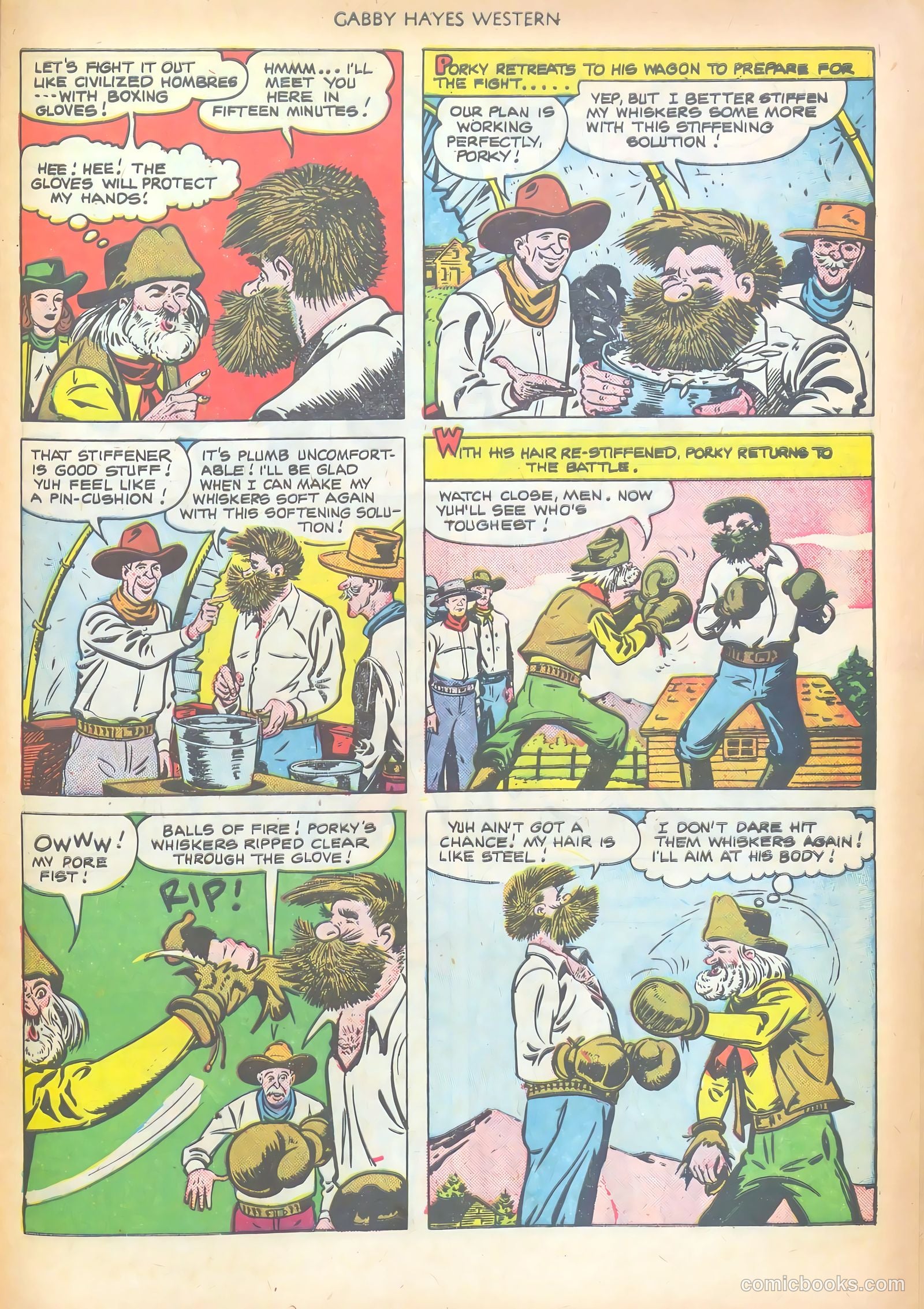 Gabby Hayes Western #29 (1951) — page 33 of 52