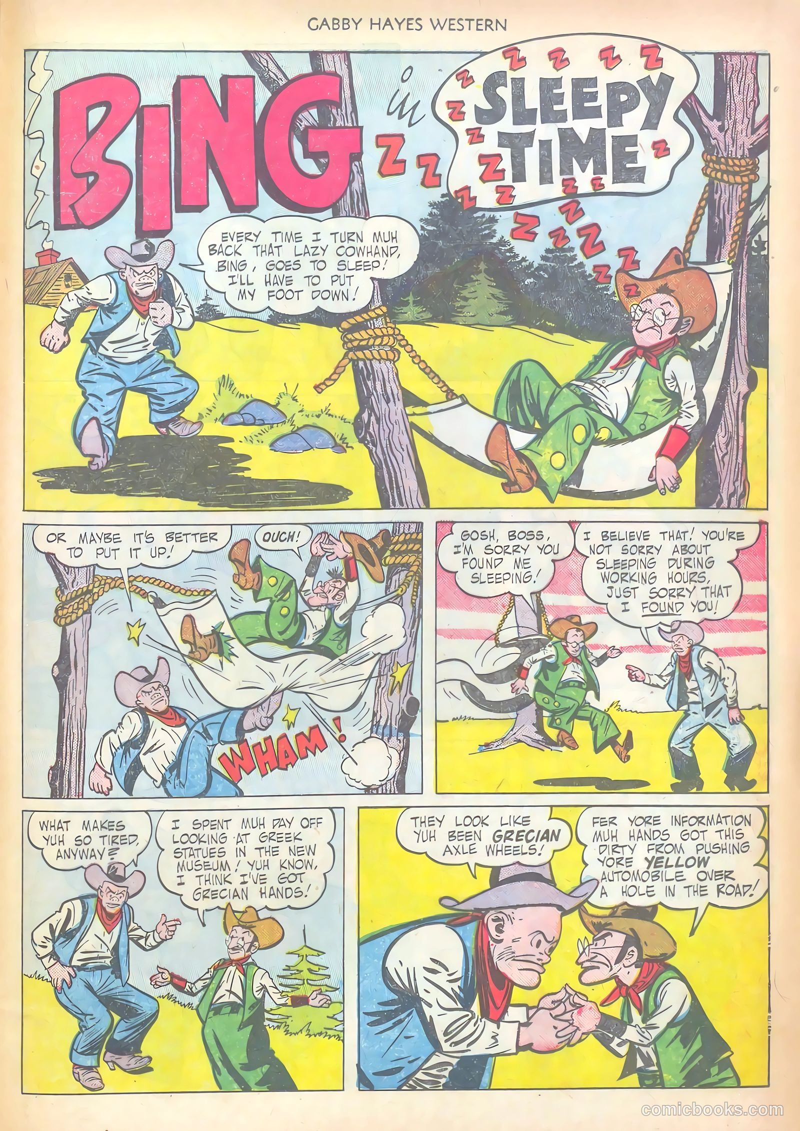 Gabby Hayes Western #29 (1951) — page 37 of 52