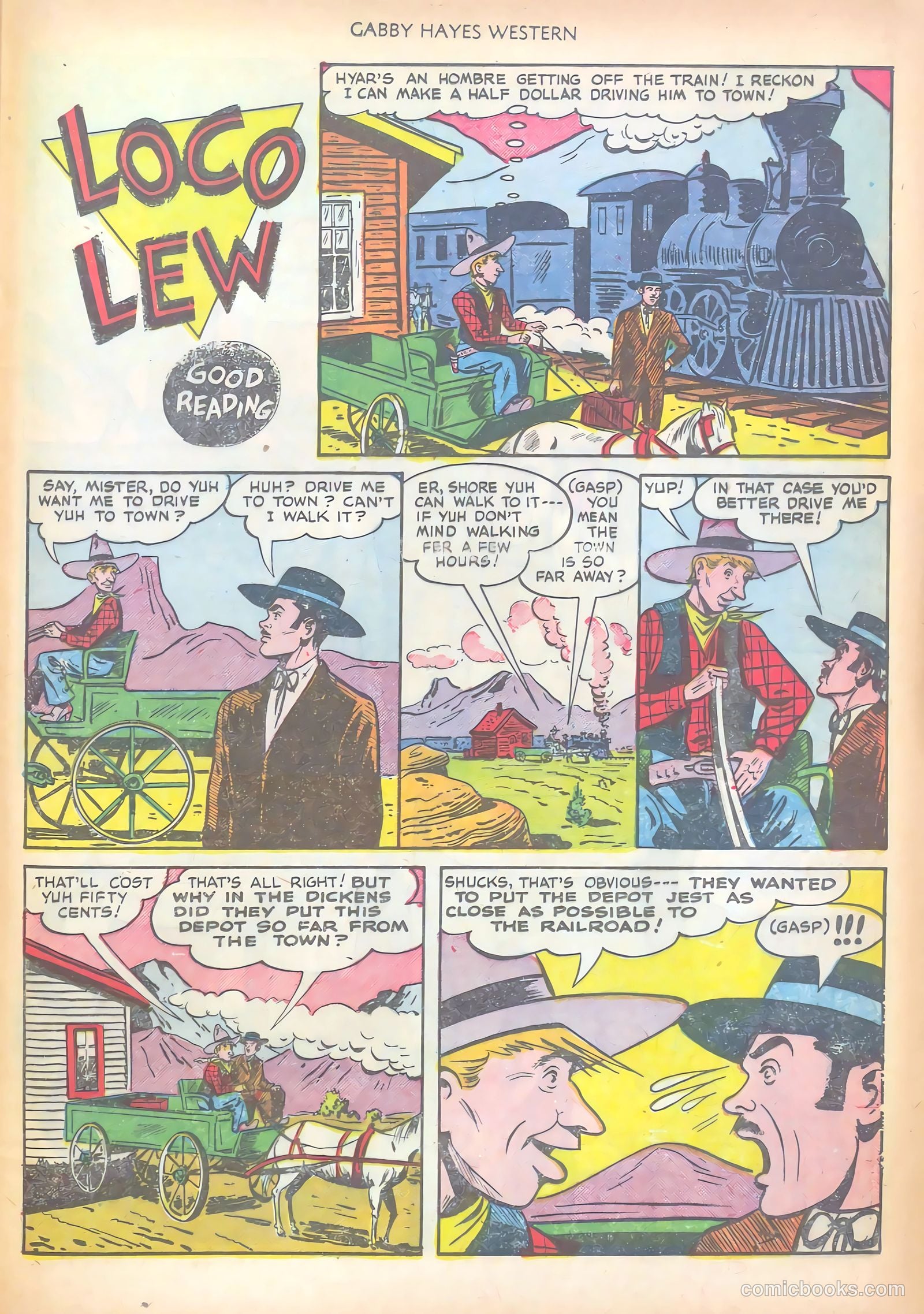 Gabby Hayes Western #29 (1951) — page 41 of 52