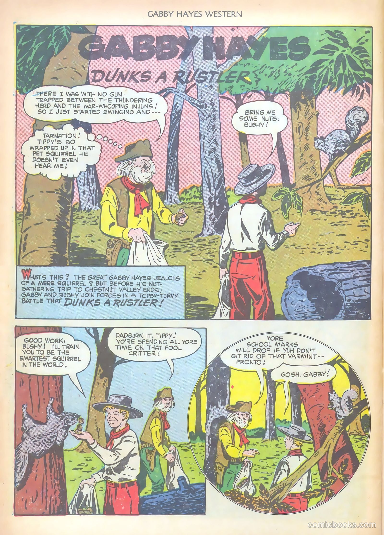 Gabby Hayes Western #29 (1951) — page 42 of 52