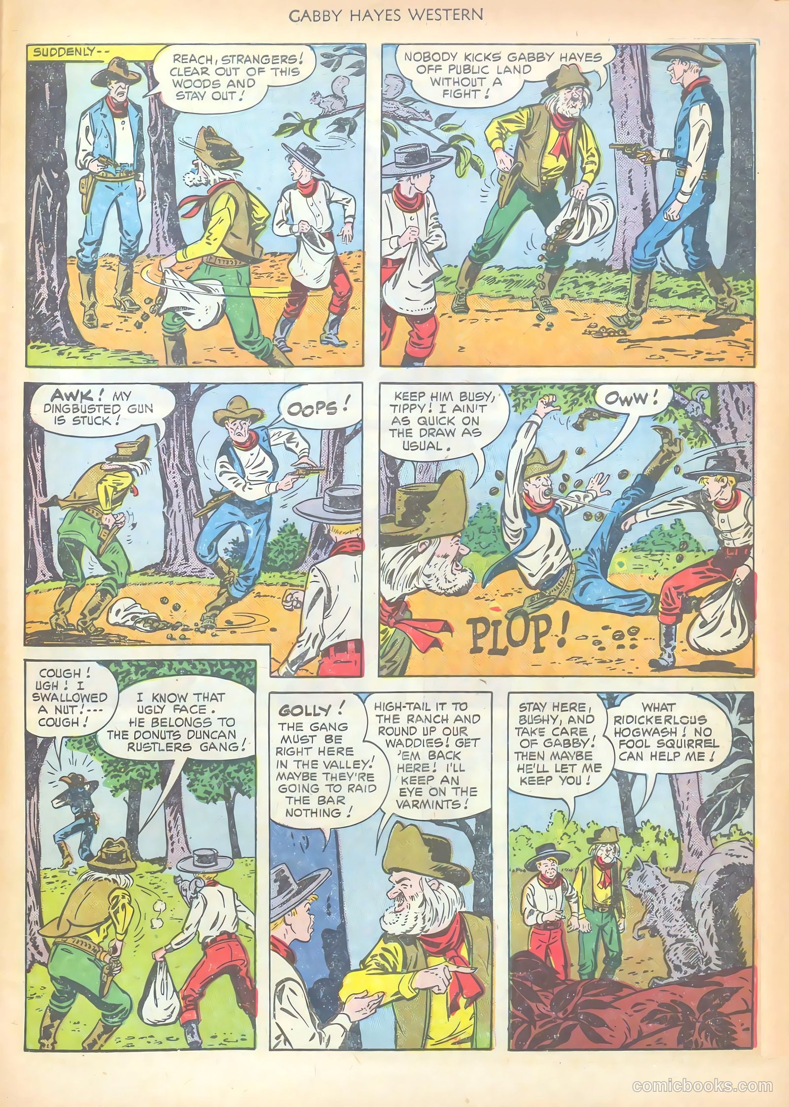 Gabby Hayes Western #29 (1951) — page 43 of 52
