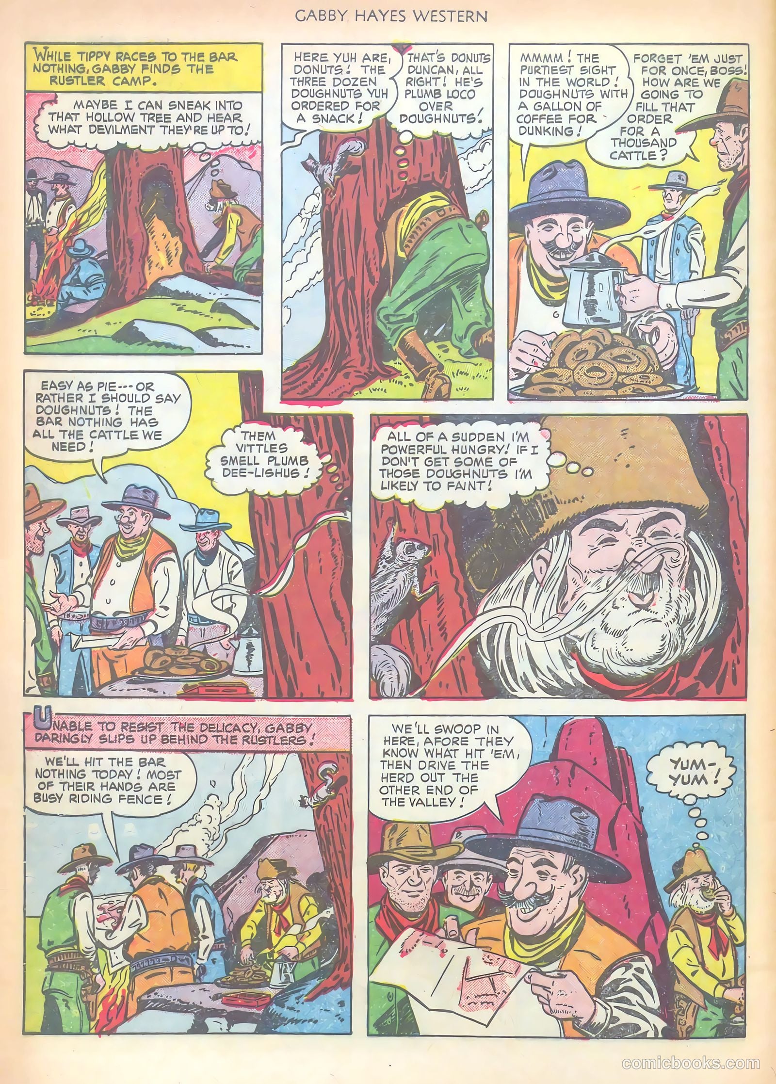 Gabby Hayes Western #29 (1951) — page 44 of 52