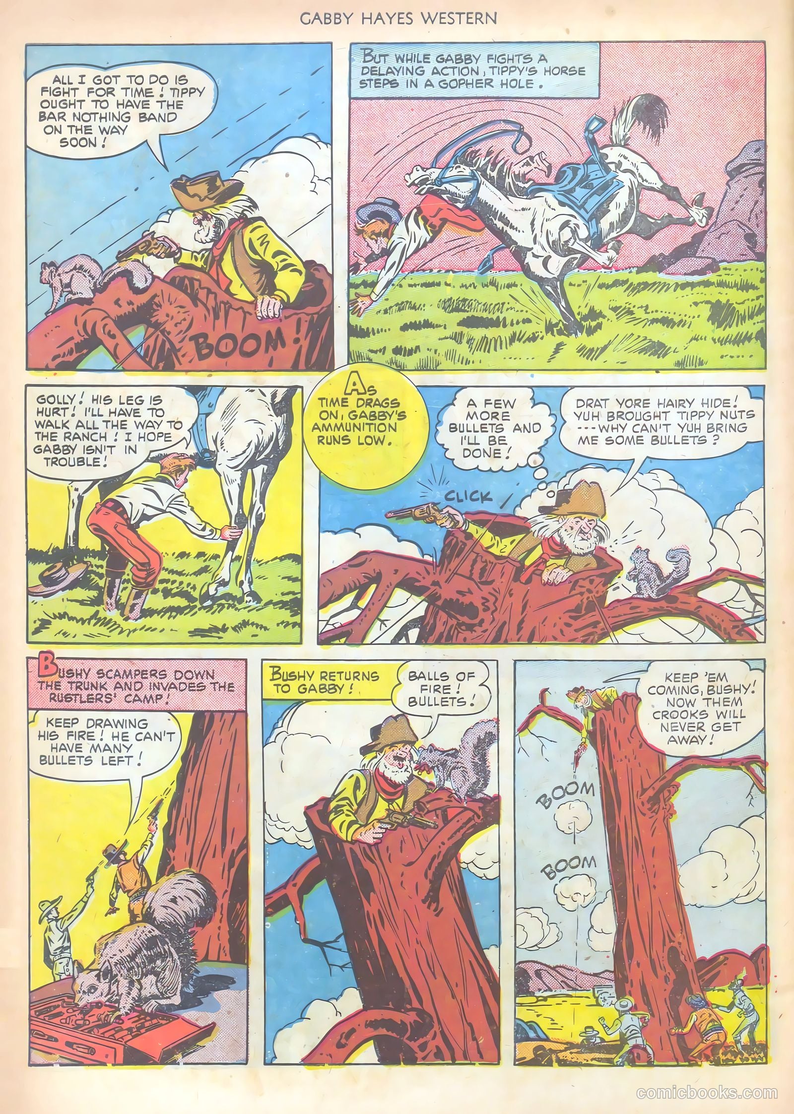 Gabby Hayes Western #29 (1951) — page 46 of 52