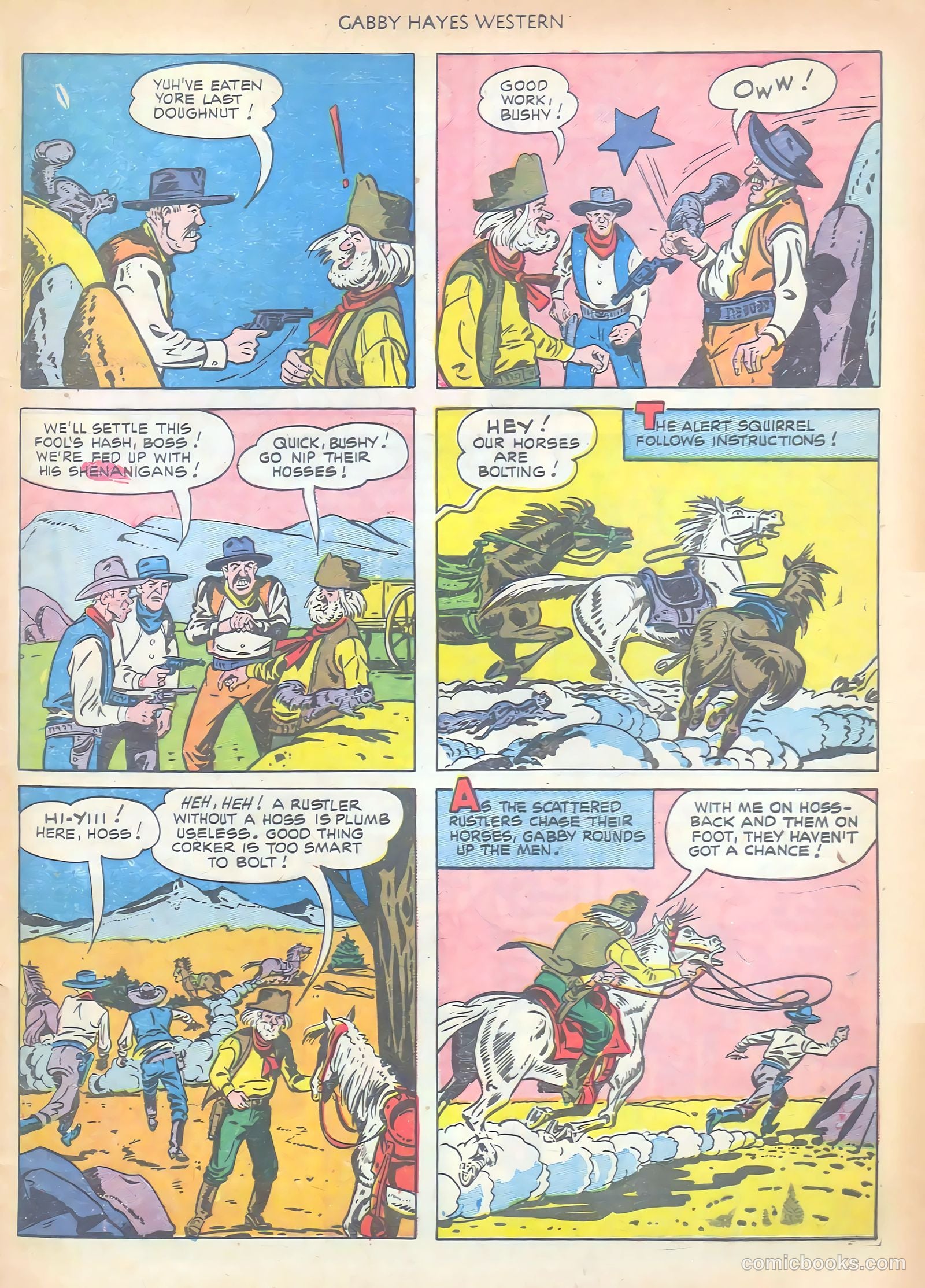 Gabby Hayes Western #29 (1951) — page 49 of 52