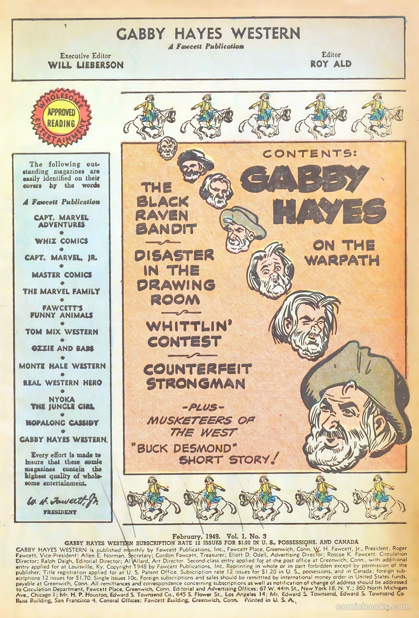Gabby Hayes Western #3 (1949) — page 3 of 52