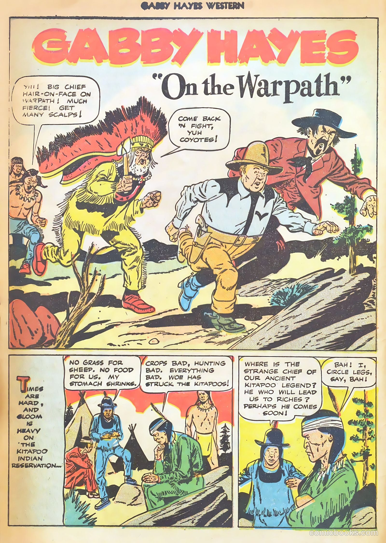 Gabby Hayes Western #3 (1949) — page 4 of 52