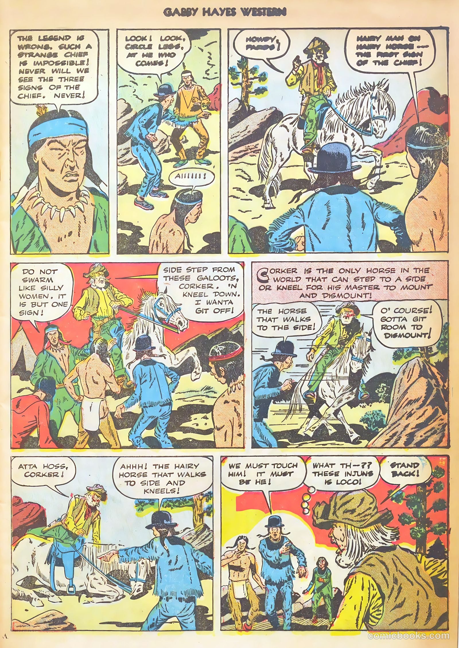 Gabby Hayes Western #3 (1949) — page 5 of 52