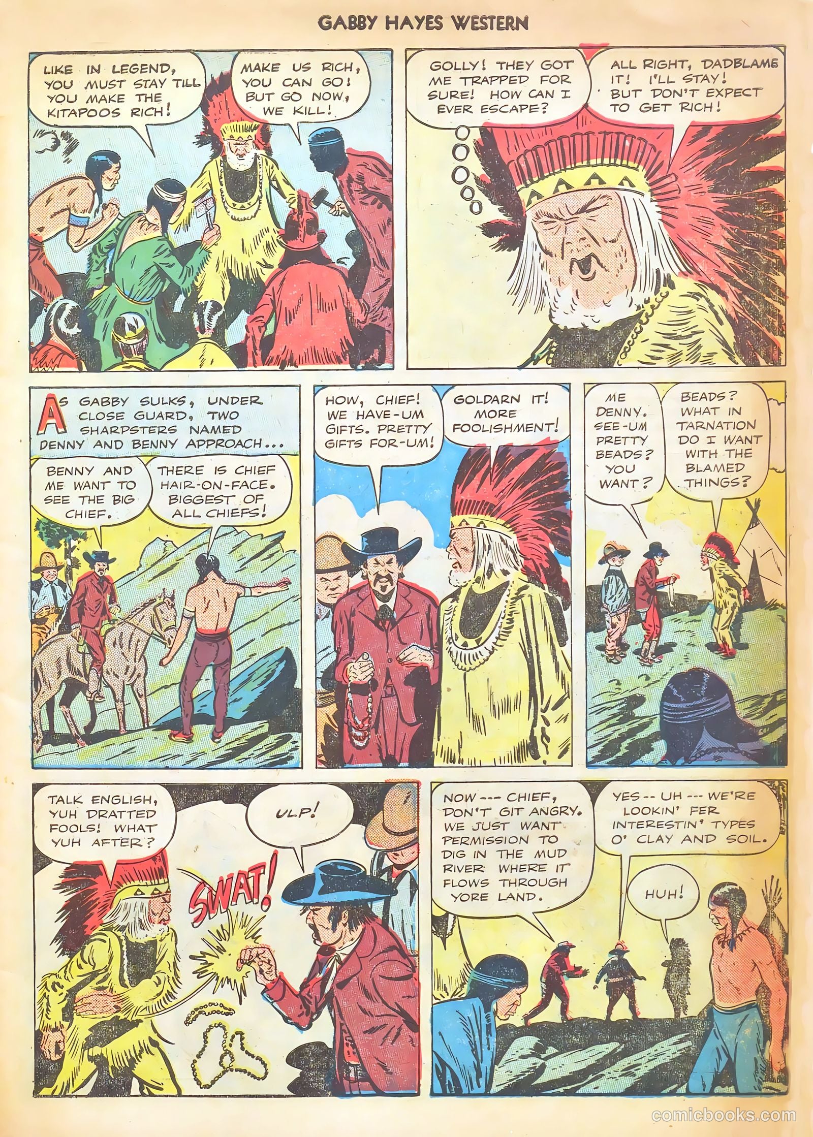 Gabby Hayes Western #3 (1949) — page 7 of 52