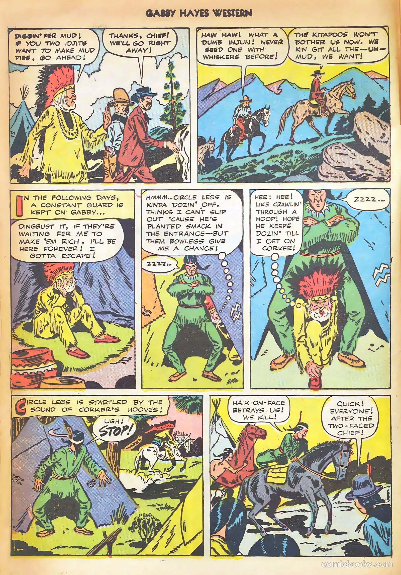 Gabby Hayes Western #3 (1949) — page 8 of 52