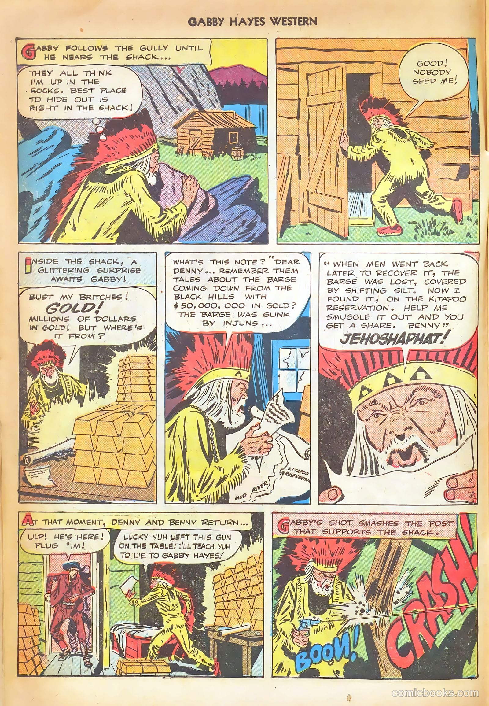Gabby Hayes Western #3 (1949) — page 10 of 52