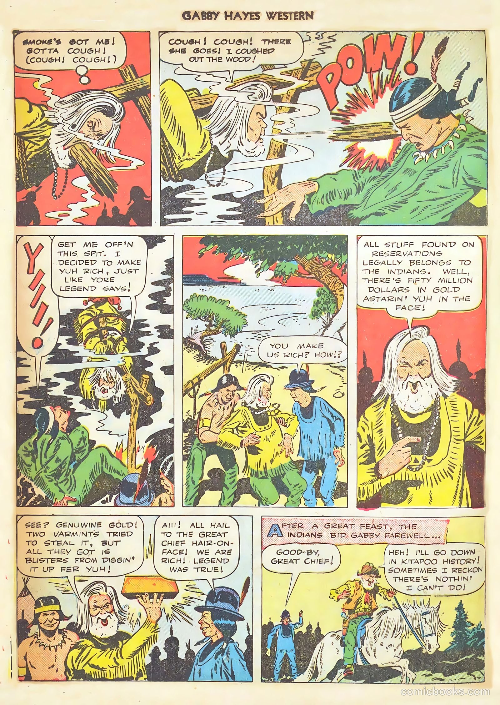 Gabby Hayes Western #3 (1949) — page 12 of 52