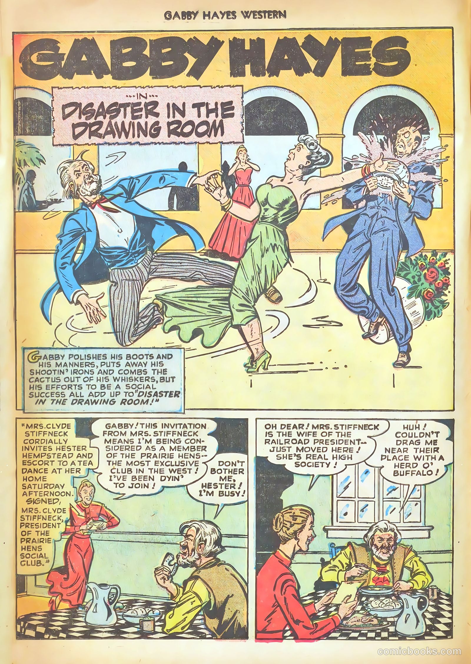 Gabby Hayes Western #3 (1949) — page 14 of 52