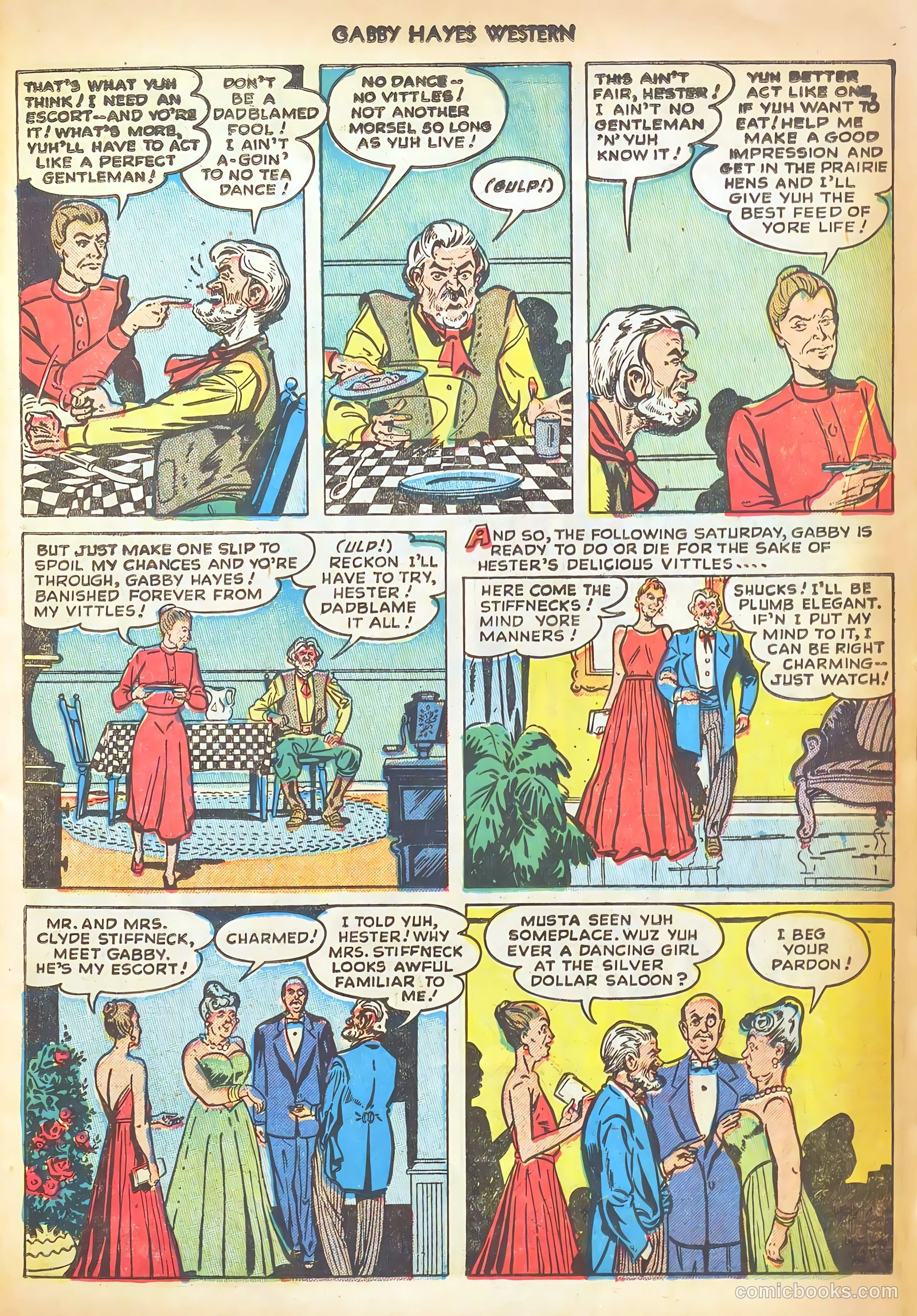Gabby Hayes Western #3 (1949) — page 15 of 52