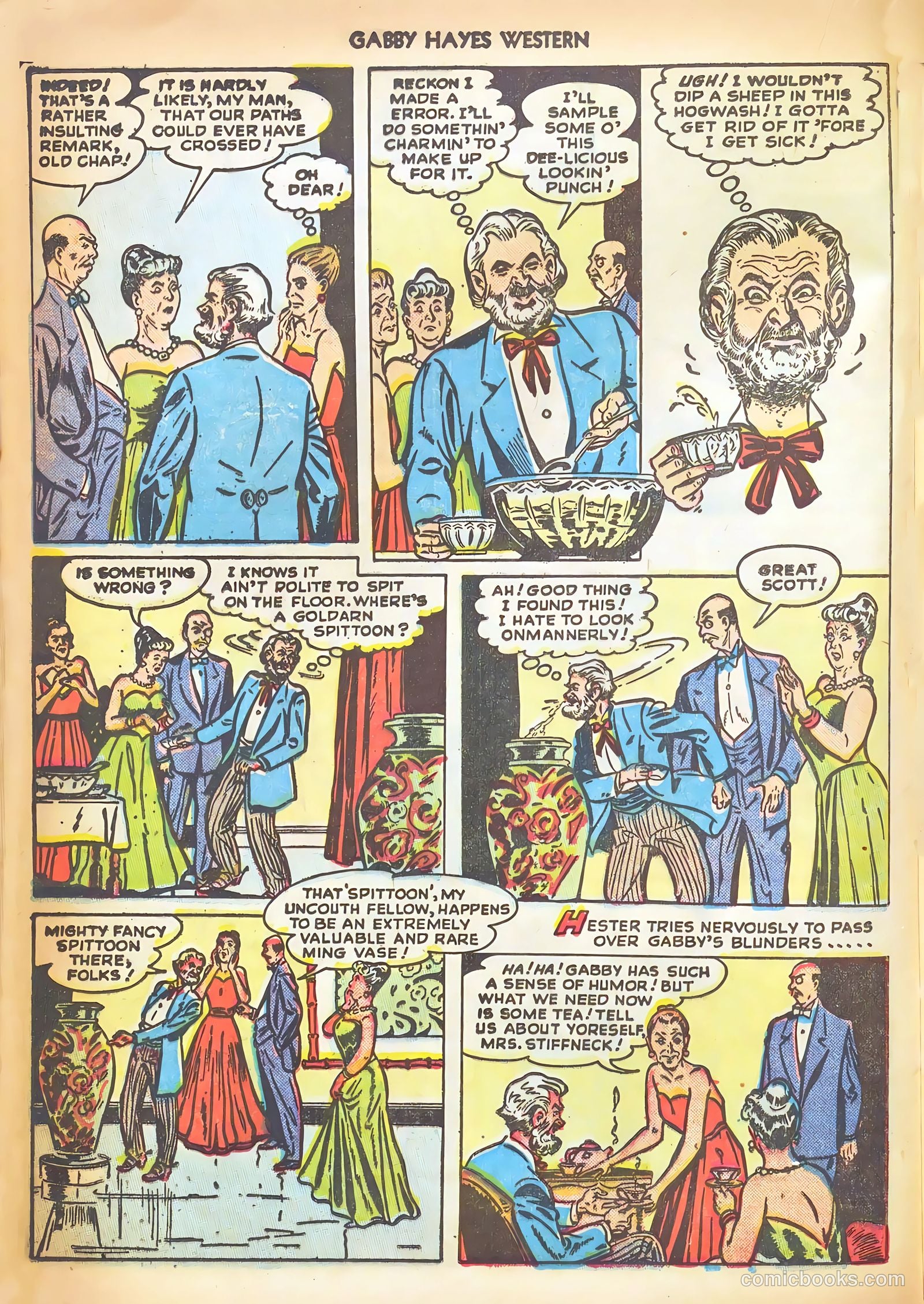 Gabby Hayes Western #3 (1949) — page 16 of 52