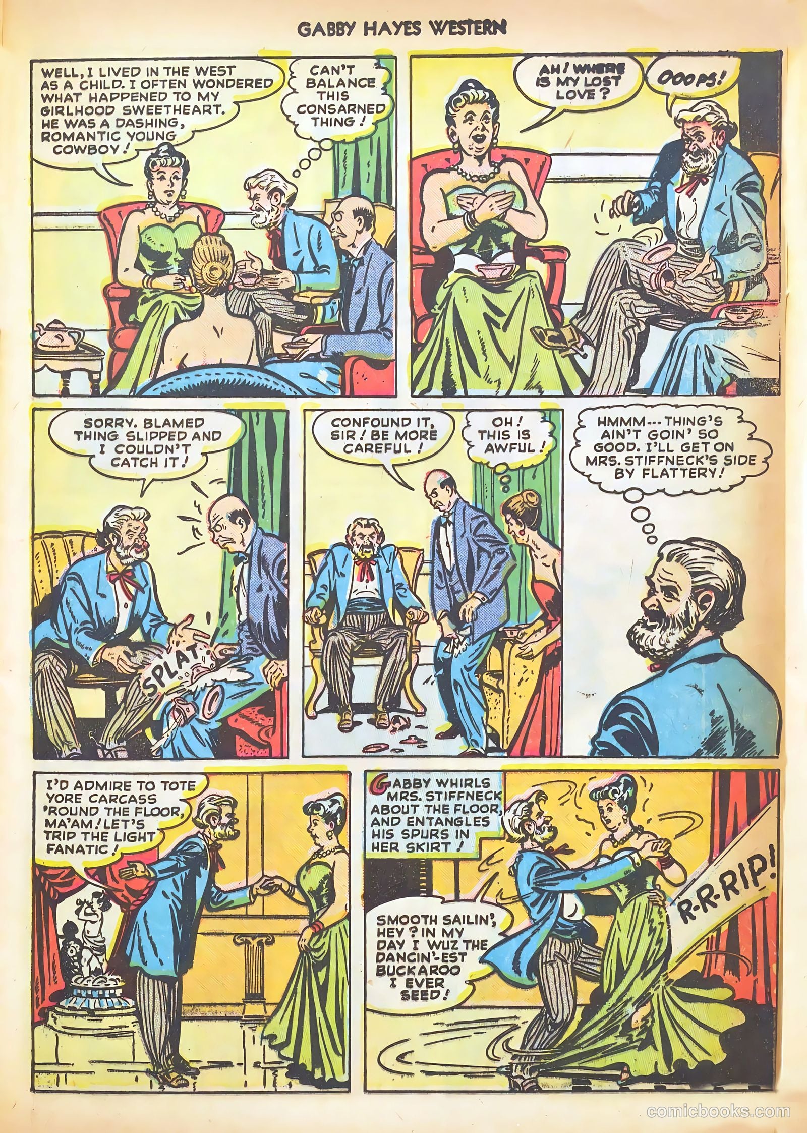 Gabby Hayes Western #3 (1949) — page 17 of 52