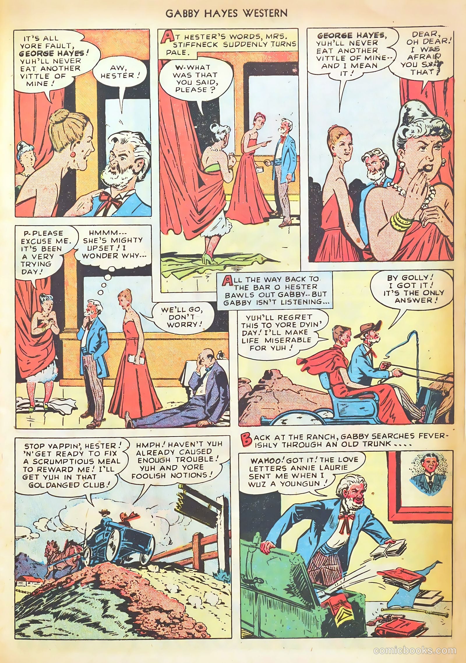 Gabby Hayes Western #3 (1949) — page 19 of 52
