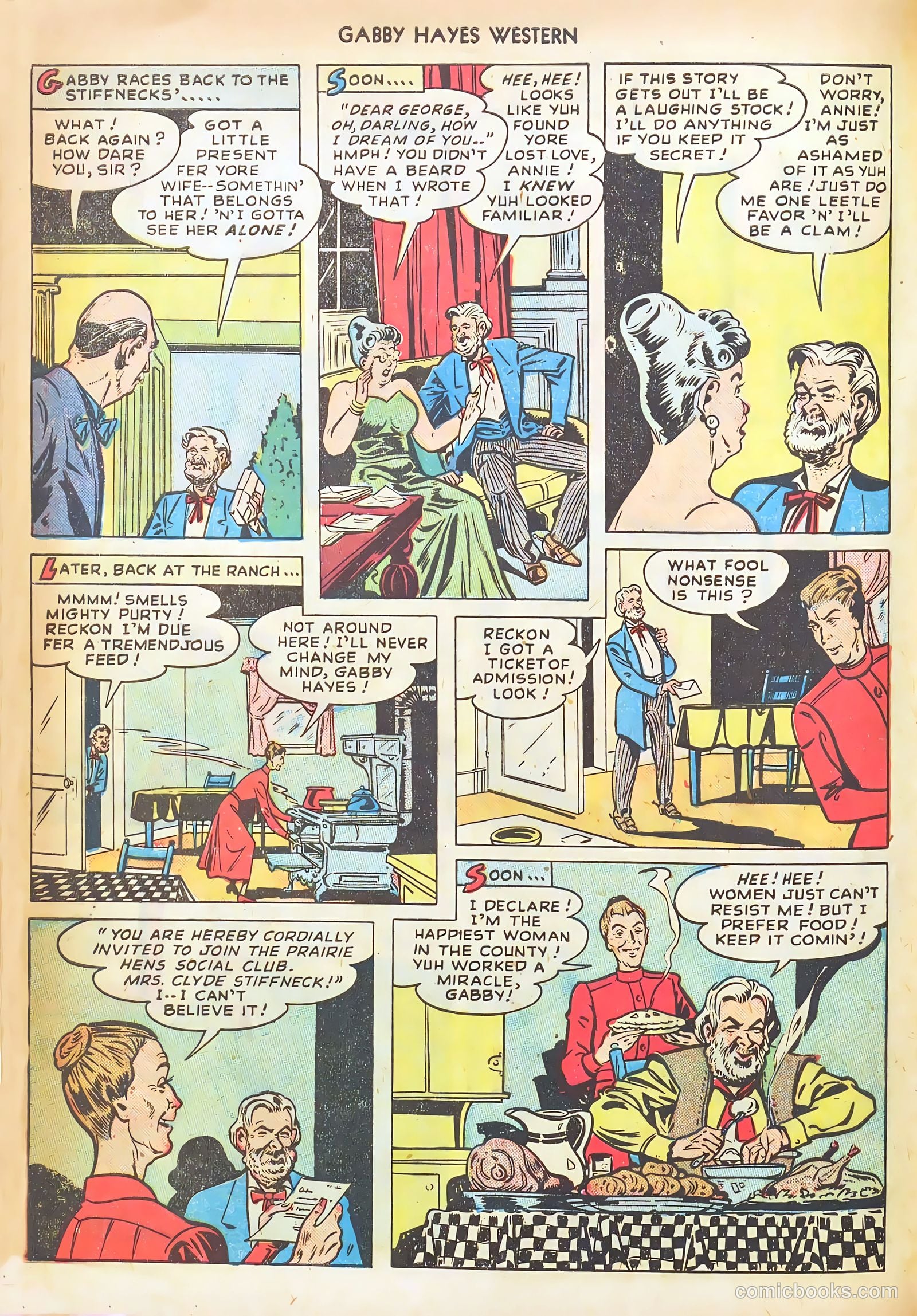 Gabby Hayes Western #3 (1949) — page 20 of 52
