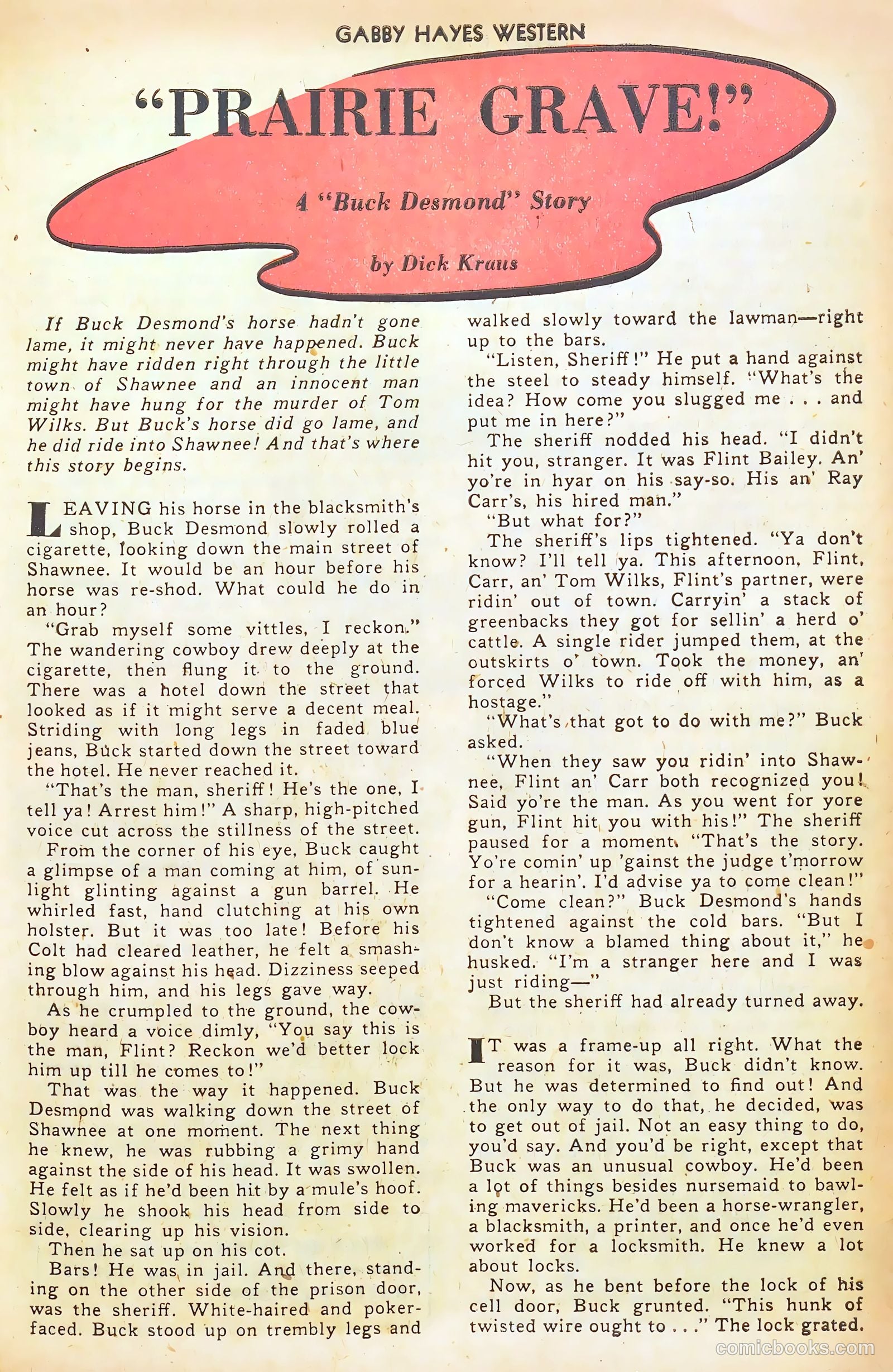 Gabby Hayes Western #3 (1949) — page 21 of 52