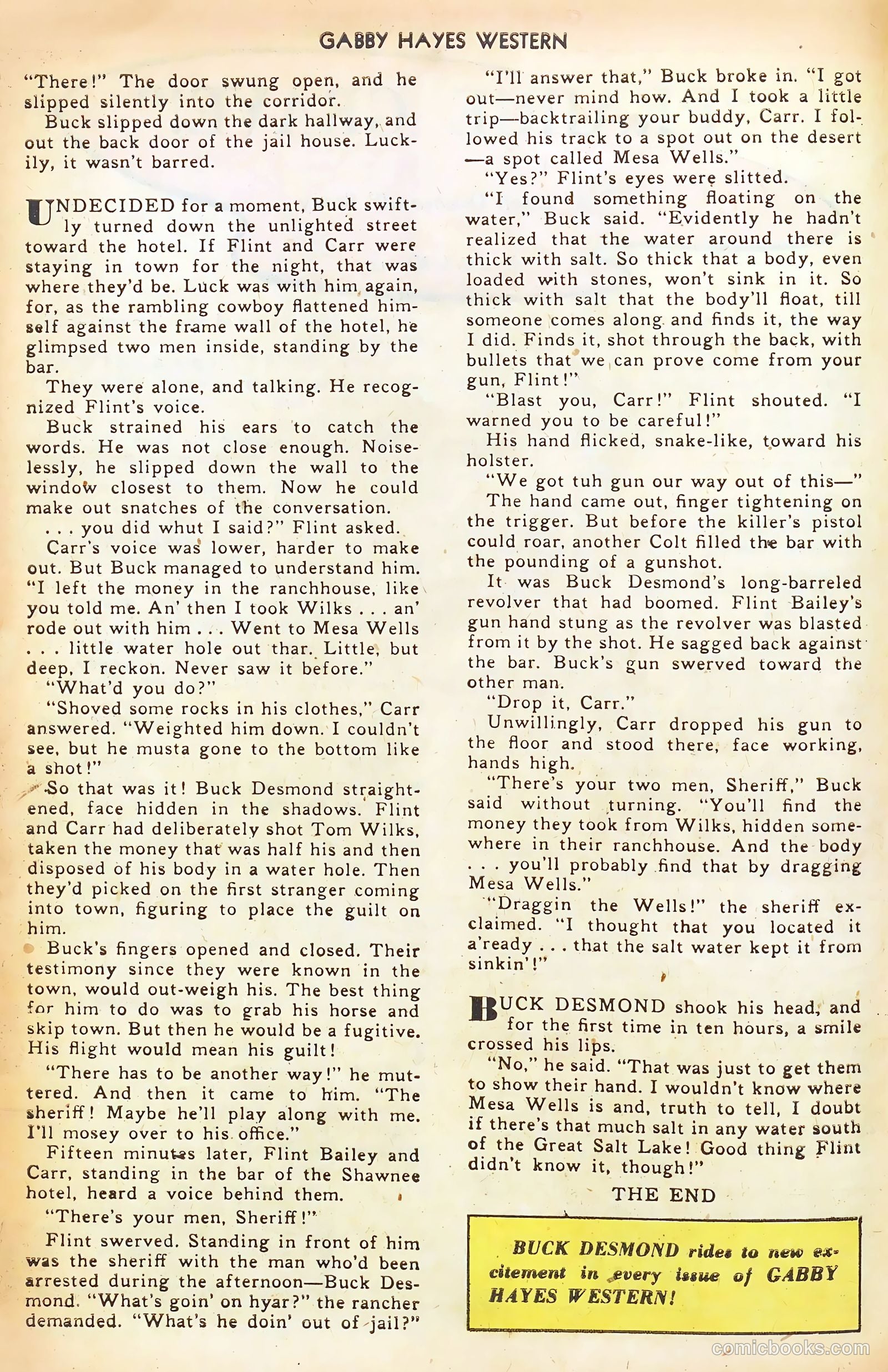 Gabby Hayes Western #3 (1949) — page 22 of 52