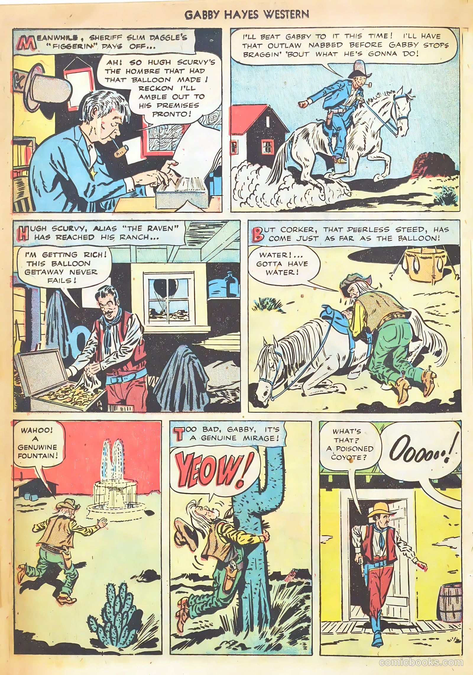 Gabby Hayes Western #3 (1949) — page 28 of 52