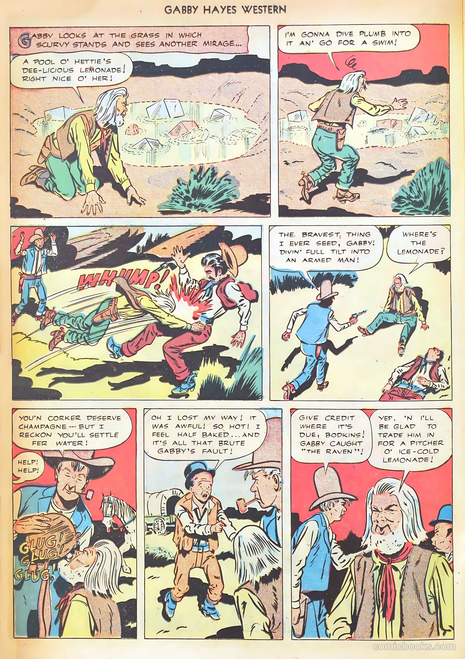 Gabby Hayes Western #3 (1949) — page 30 of 52